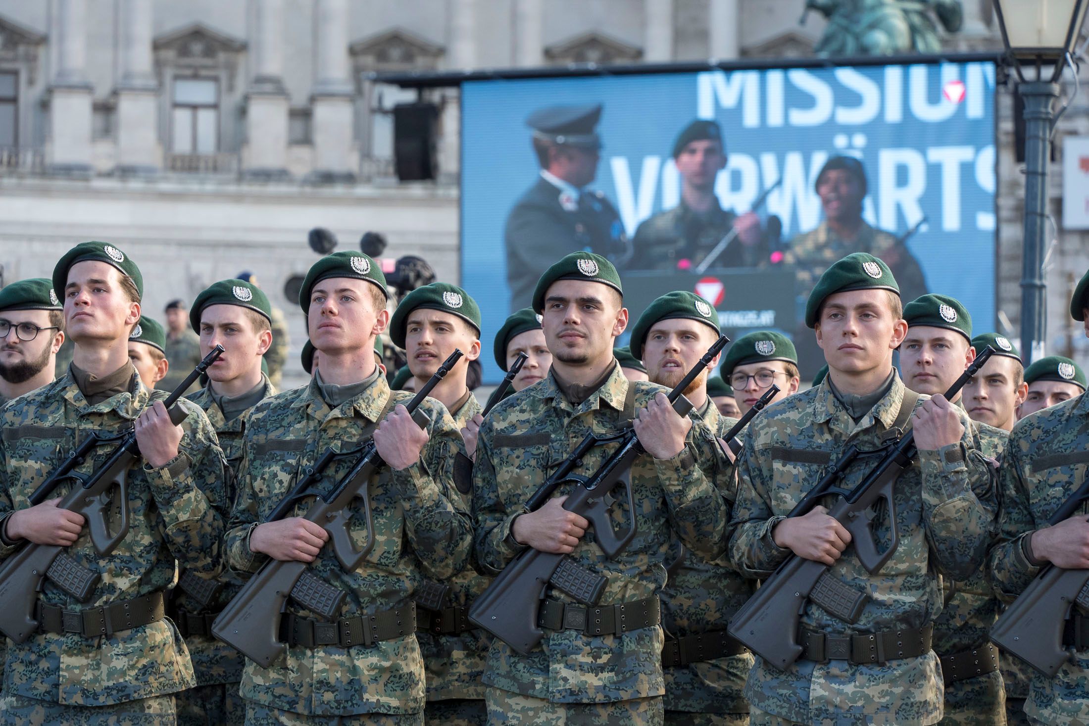 Das Bundesheer braucht mehr Rekruten. 