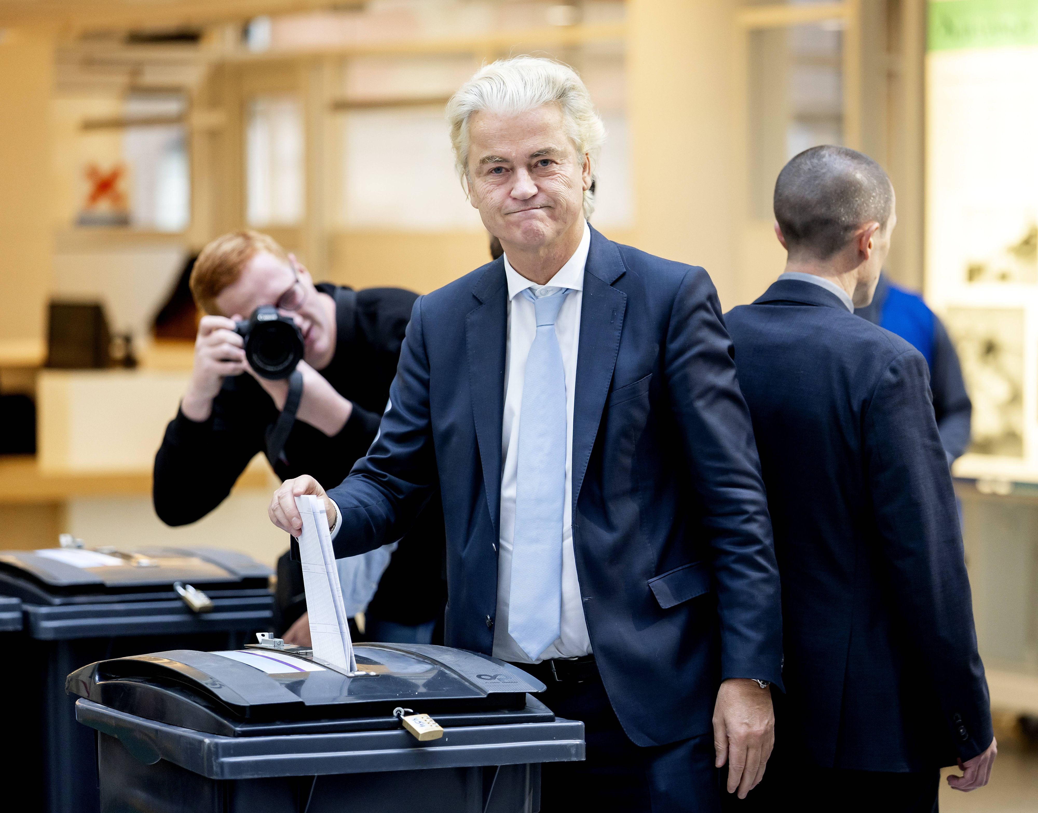 Geert Wilders wird mit seiner Partei wohl nicht stärkste Kraft.