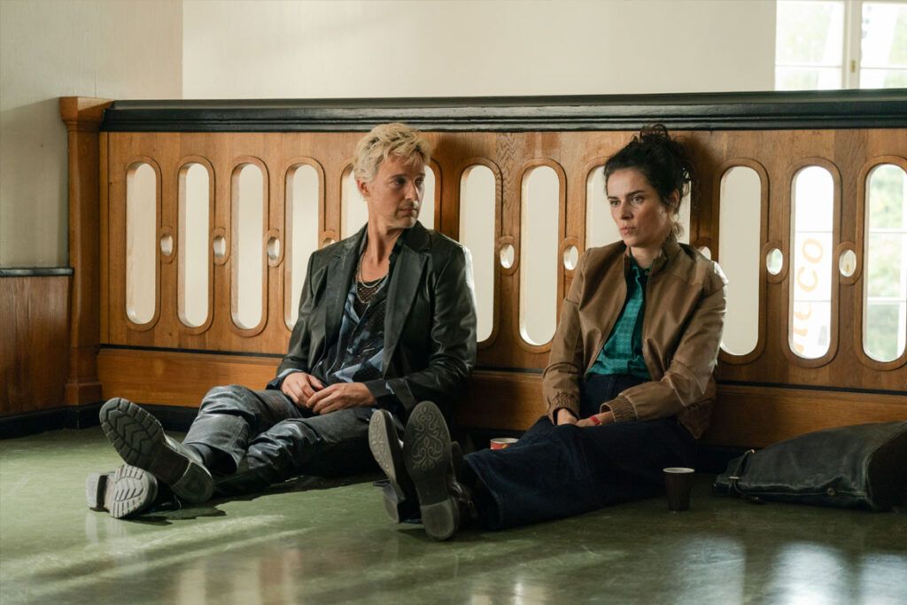 Am Boden: Musiker Daniel (Florian David Fitz) und seine Therapeutin Lissy (Nora Tschirner) in "No Hit Wonder"