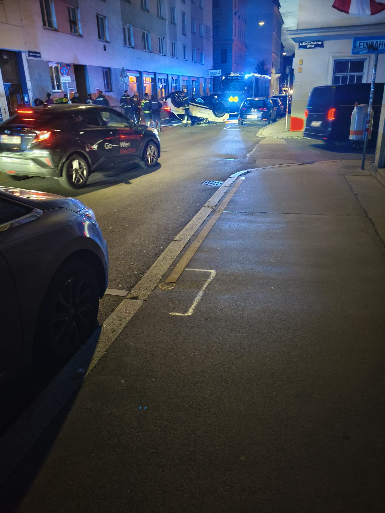 Schwerer Unfall in der Wiener Leopoldstadt