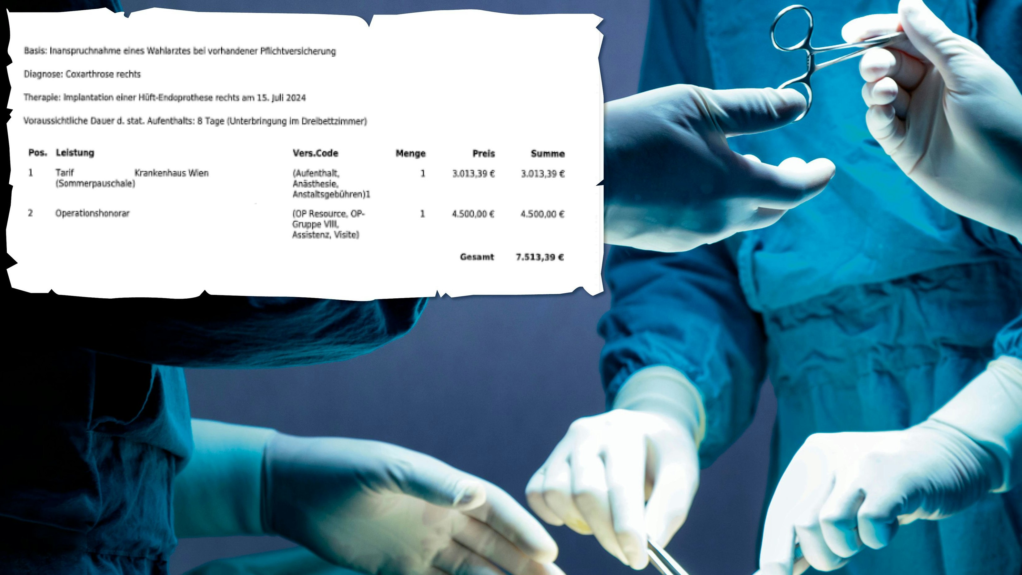 Heute.at - 10 Monate Wartezeit: Wiener zahlt OP aus eigener Tasche