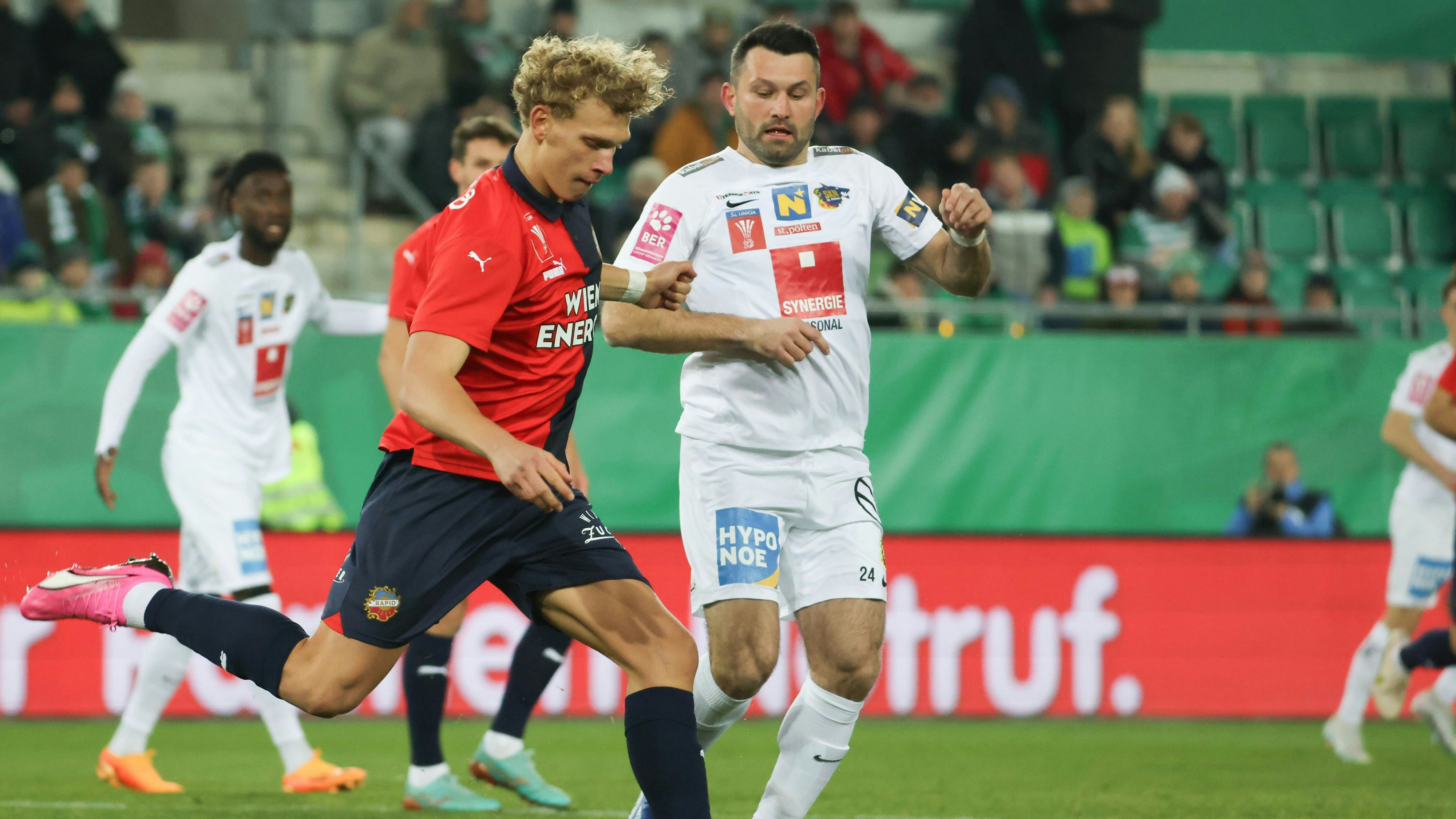 Heute.at - Vor Cup-Hit: Rapid mit starker Bilanz gegen St. Pölten