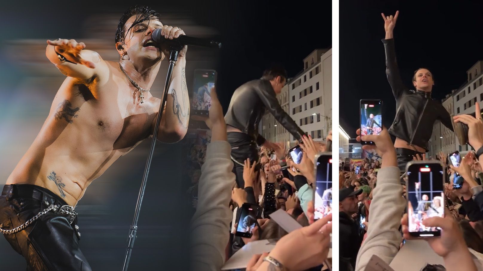 Rocker Yungblud begeisterte österreichische Fans während und nach seiner Show in Wien.