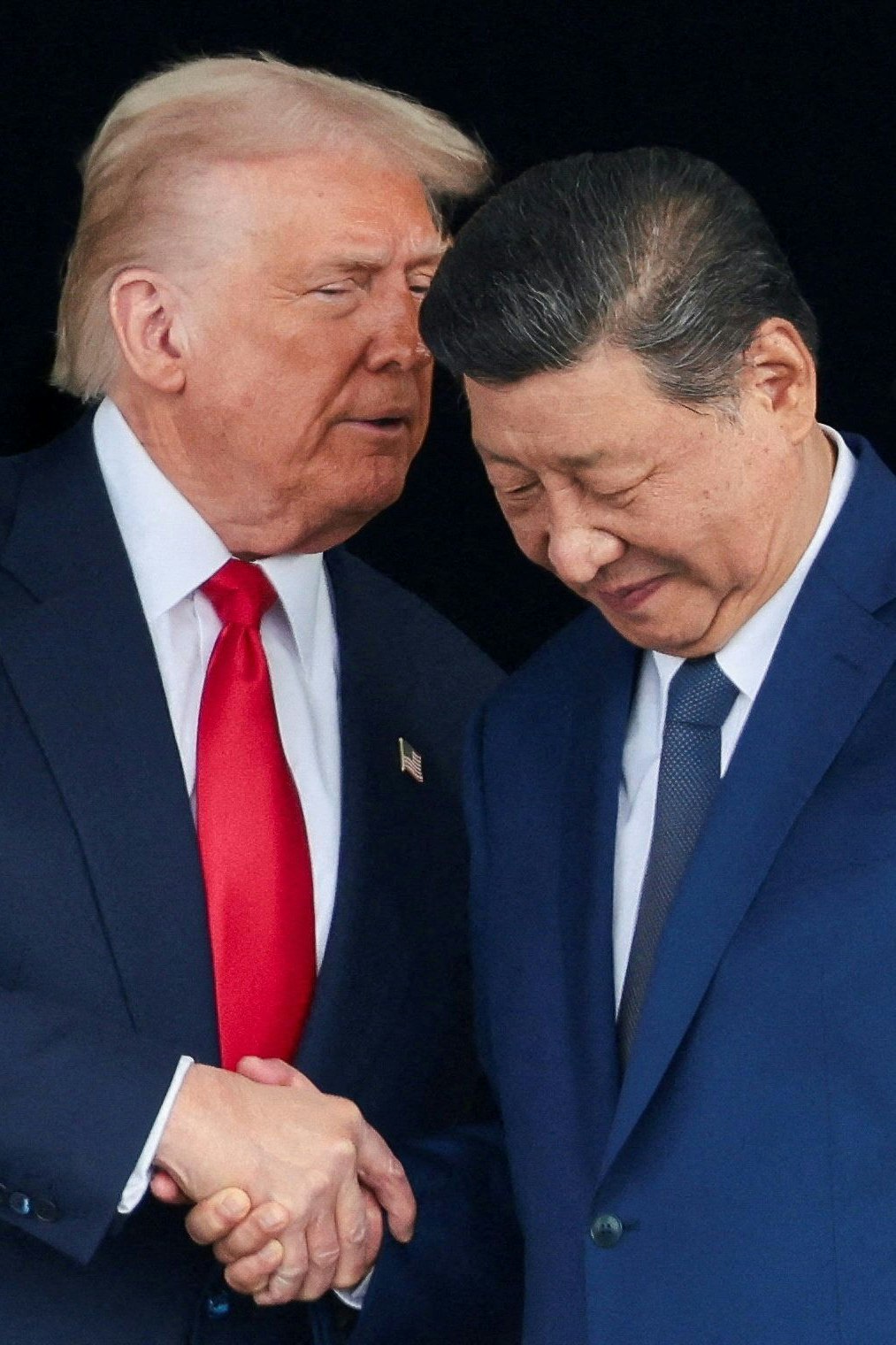 Fast herzliche Begrüßung, dann gab es ein zwei Stunden kurzes Gespräch