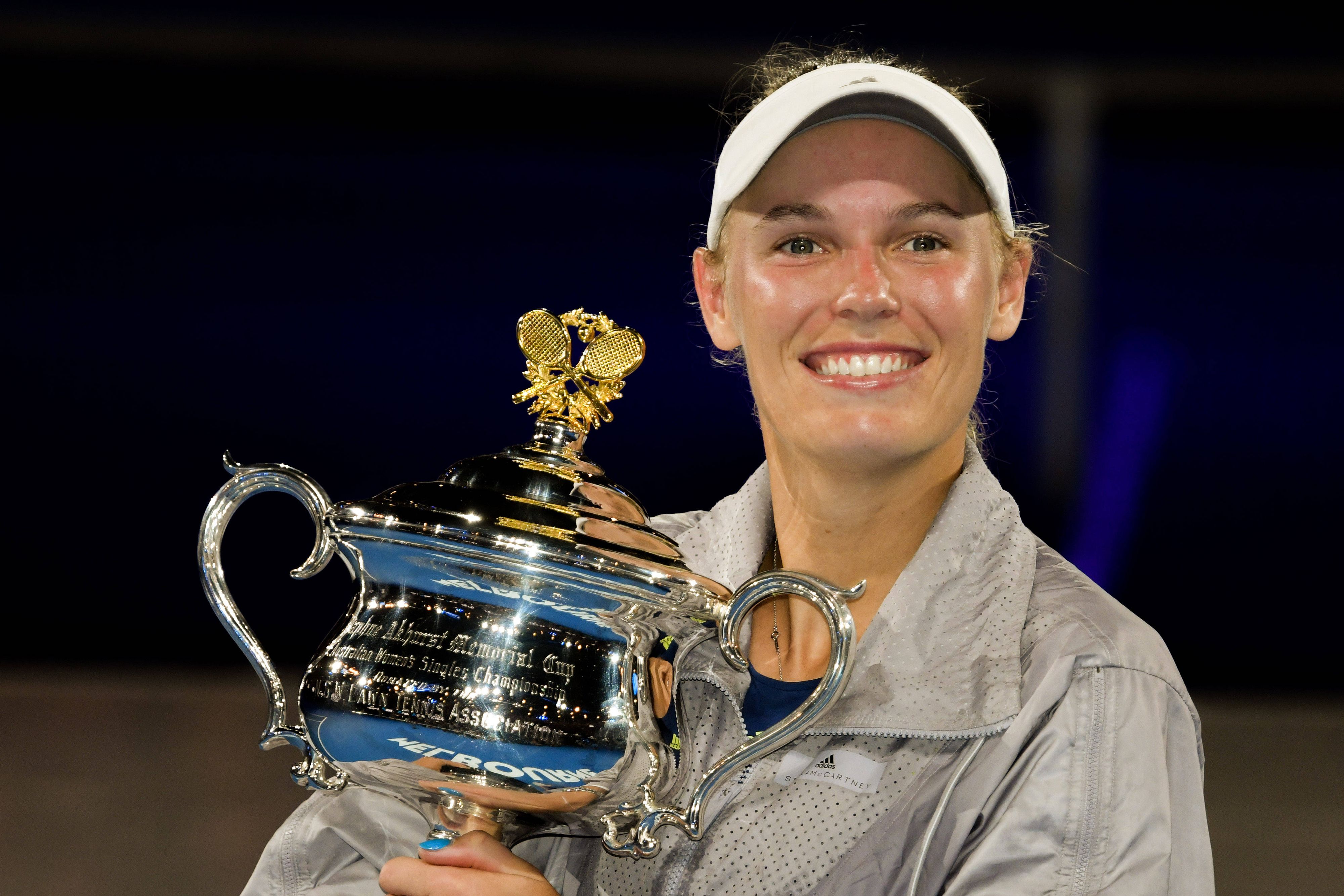 Caroline Wozniacki gewann 2018 die Australian Open.