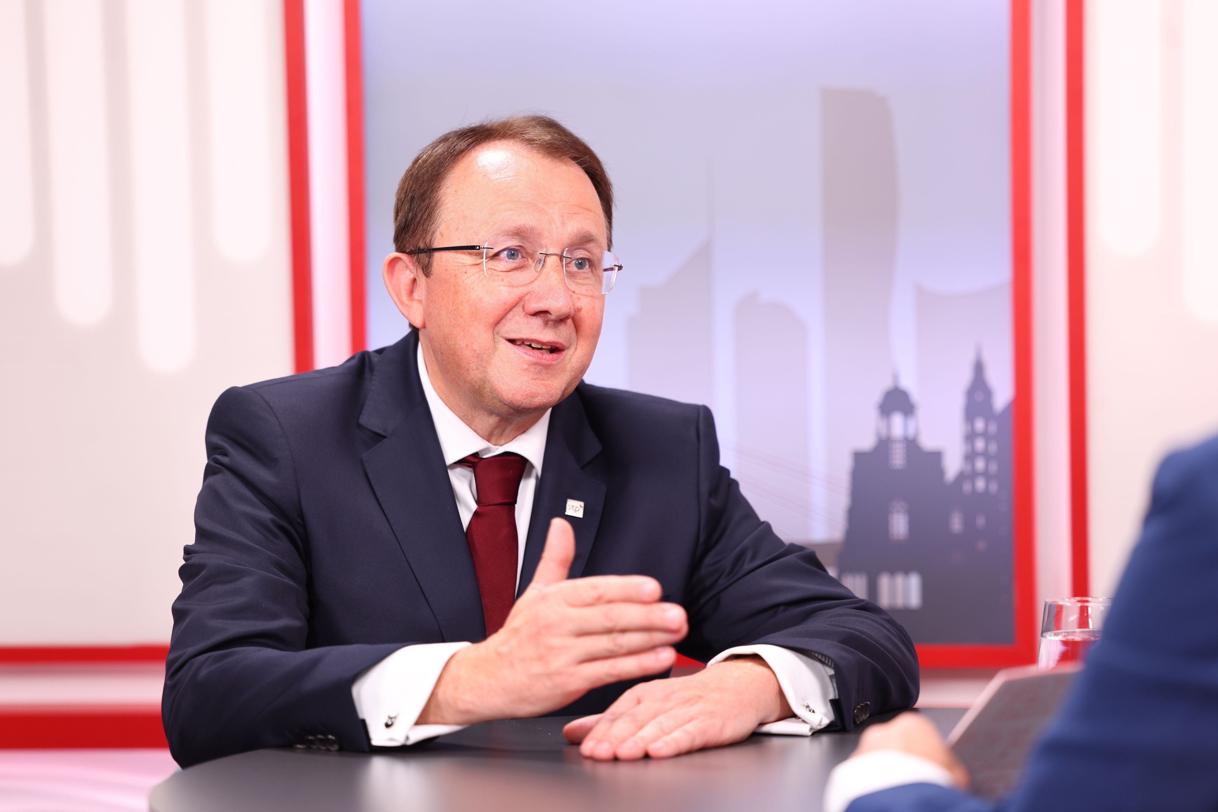 St. Pöltens SPÖ-Bürgermeister Matthias Stadler im 