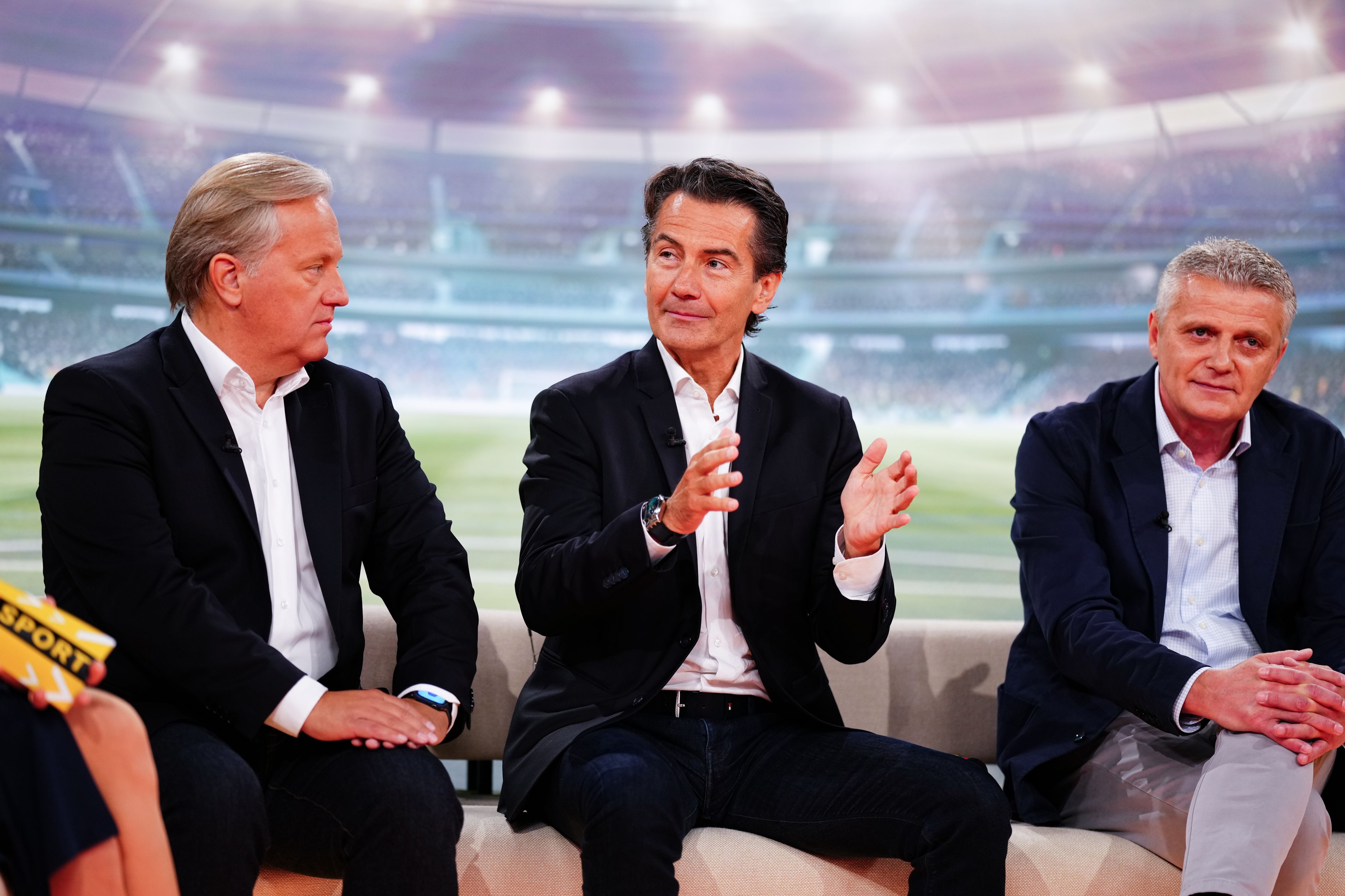 ORF-Generaldirketor Roland Weißmann und Sportchef Hannes Aigelsreiter.