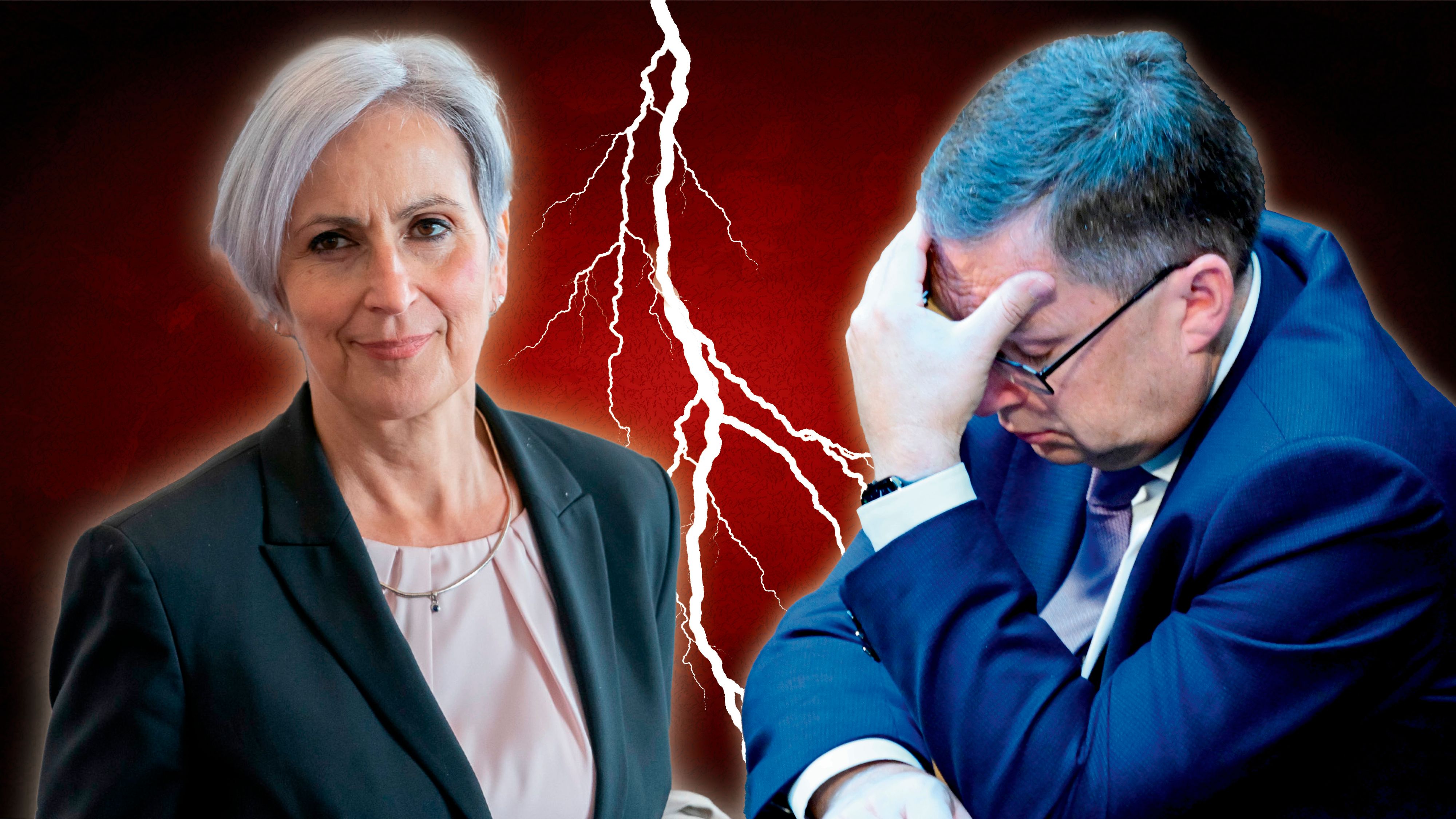 August Wöginger droht nach der Weisung der Justiz (l. Ministerin Sporrer) neuer Prozess.