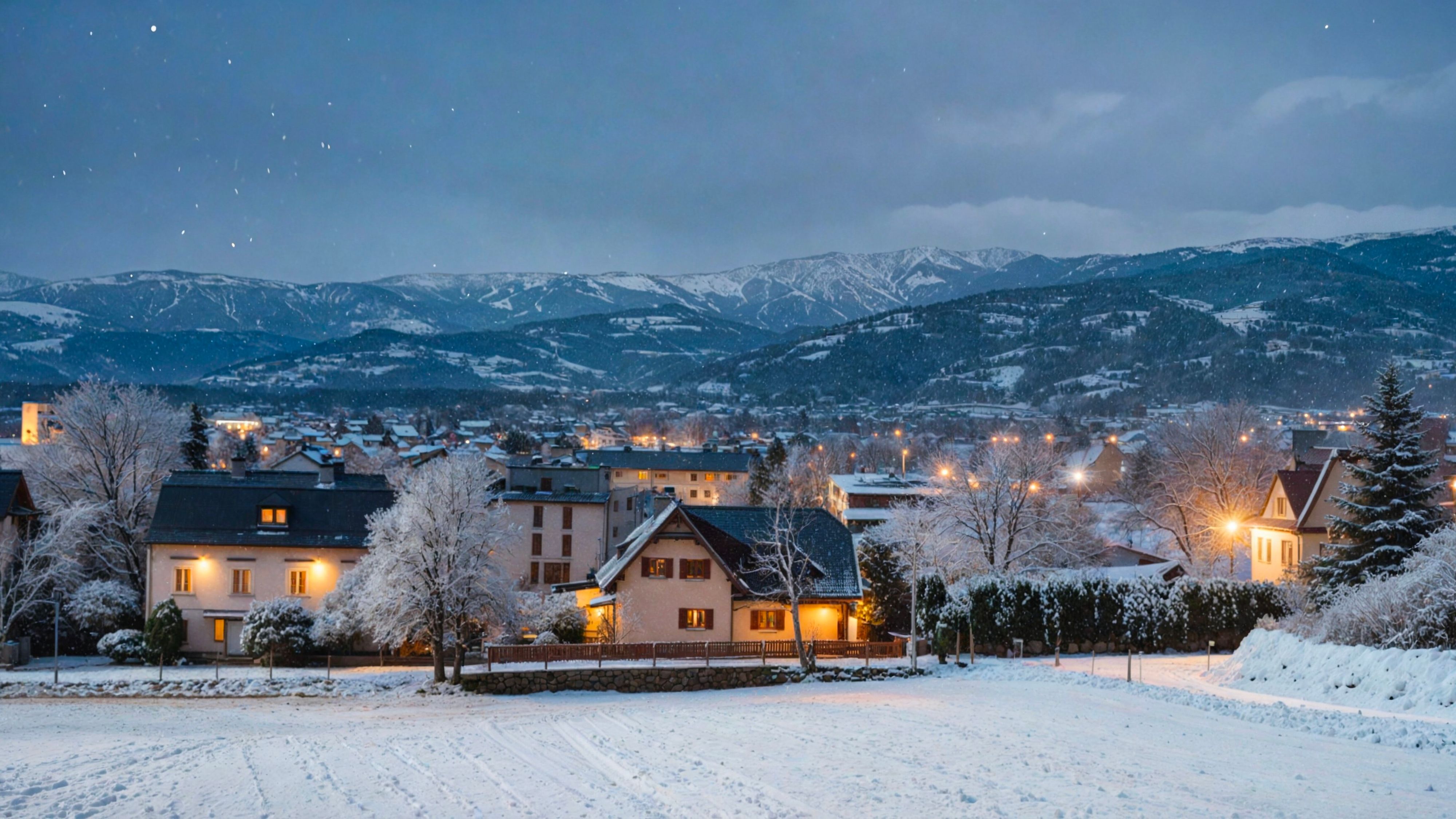 ... aus der Herbst- eine Winterlandschaft. Die Ergebnisse sind meist extrem beeindruckend und realitätsnah.