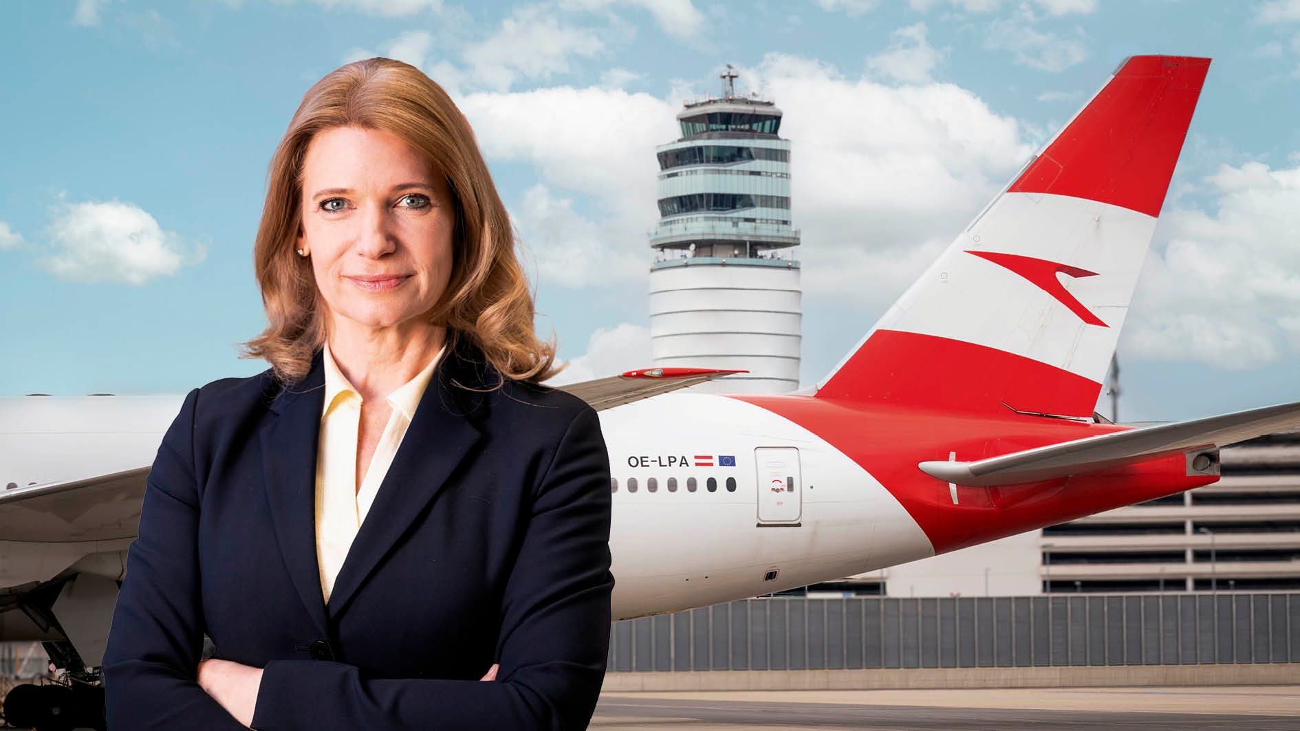 AUA-Chefin Annette Mann: Airline flog von Jänner bis September 76 Millionen Gewinn ein