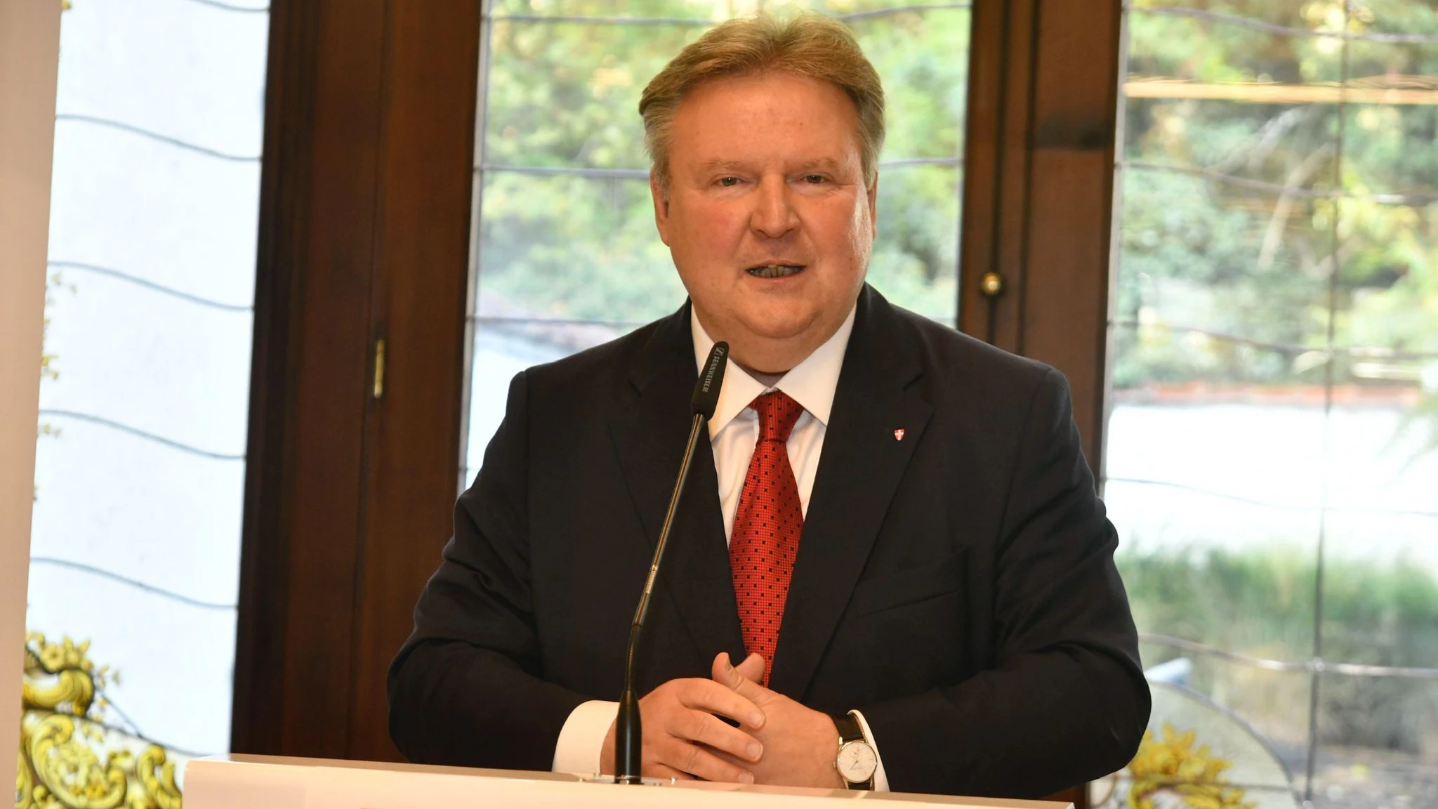 Bürgermeister Michael Ludwig in Brüssel. 