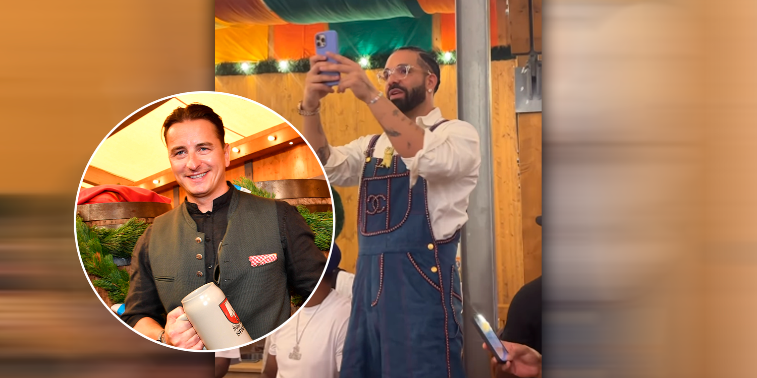 Drake scheint Andreas Gabalier zu feiern.