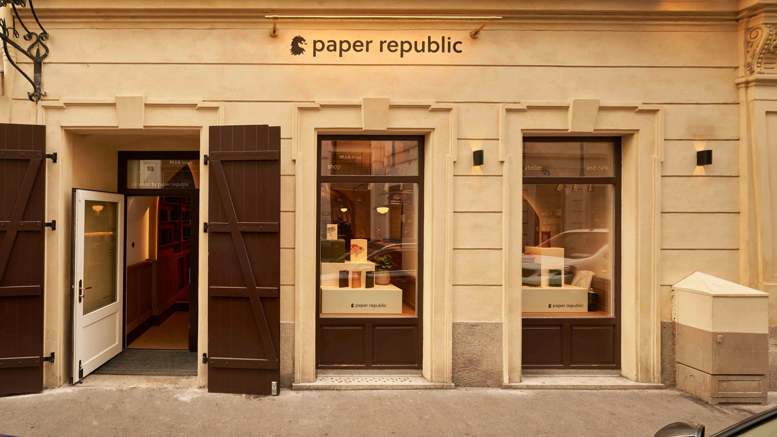 paper republic: Flagship-Store im Herzen Wiens.