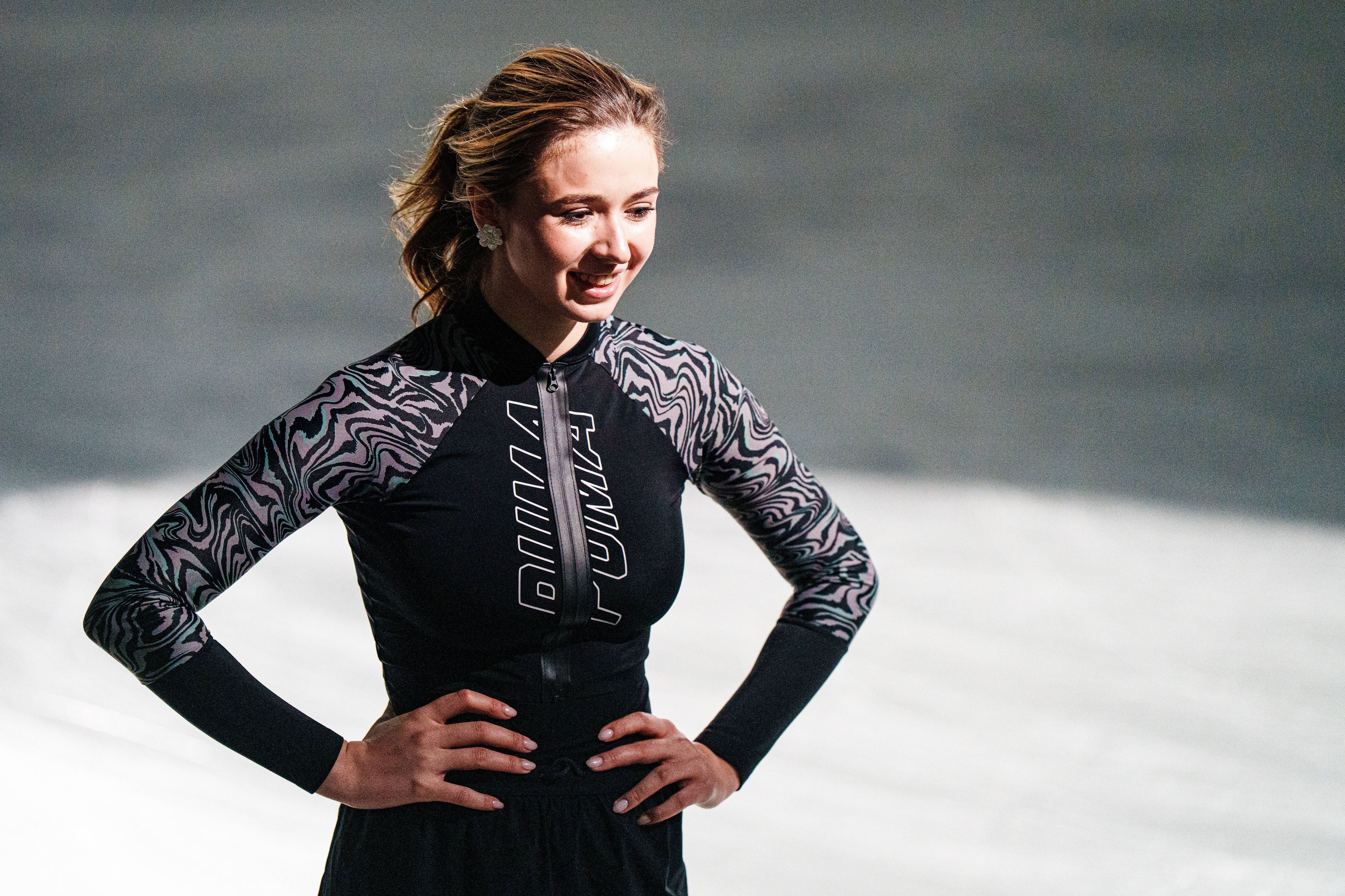 Die russische Eis-Prinzessin Kamila Walijewa. 