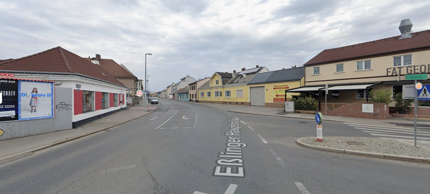 Auf der Eßlinger Hauptstraße krachte es am Freitag.