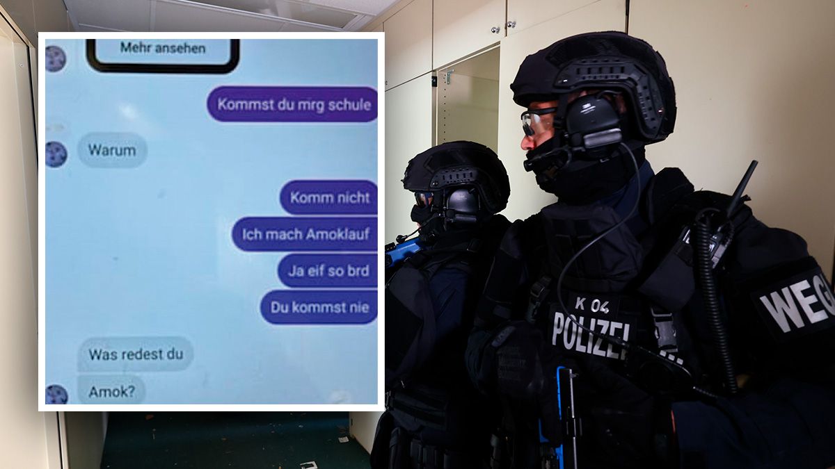Mehr als zwei Dutzend Amokdrohungen gehen bei der Polizei ein, bei jeder zwölften droht tatsächlich auch Gefahr.