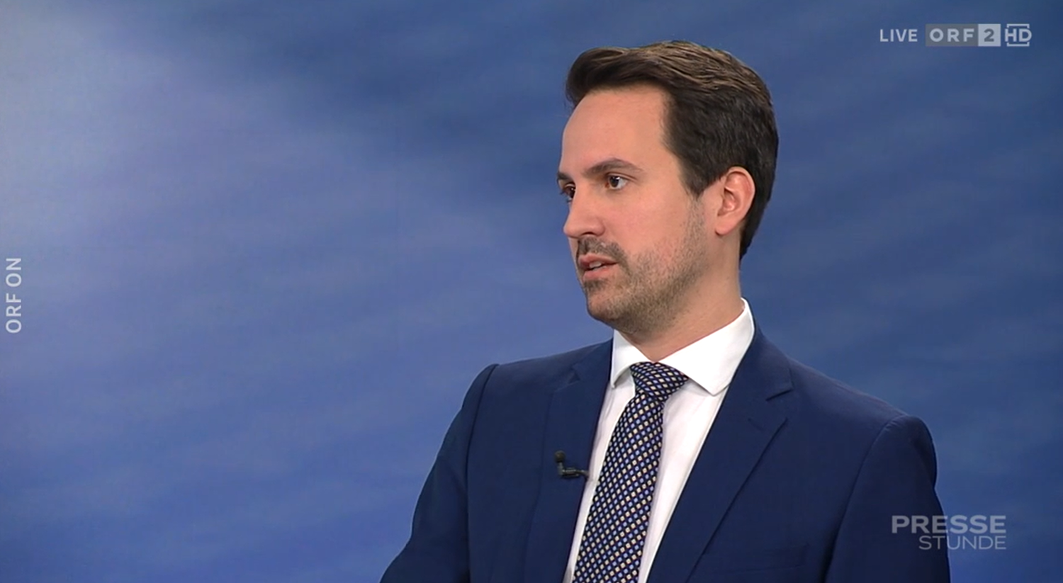 Bildungsminister Wiederkehr (NEOS) am Sonntag in der ORF-