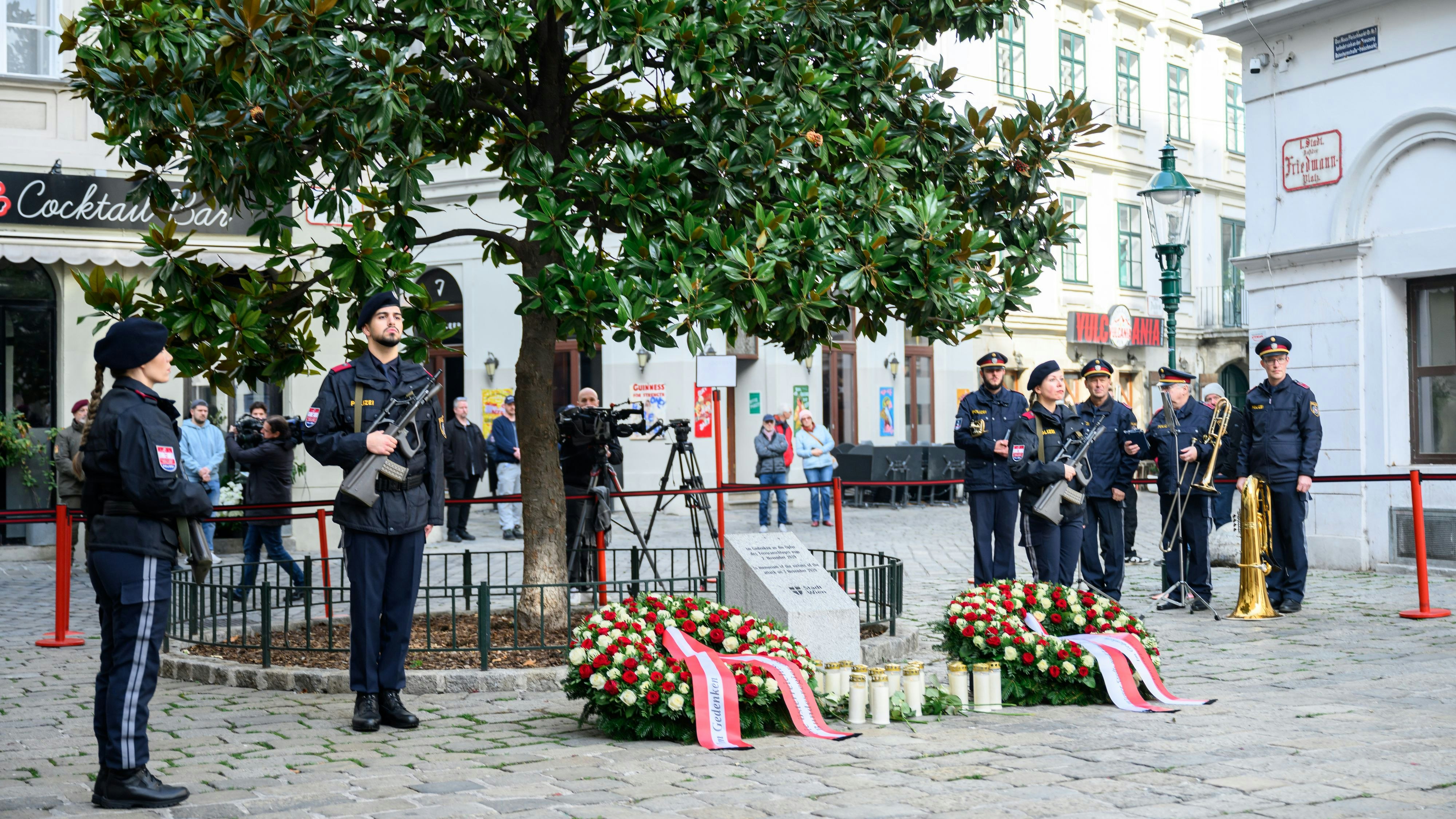 Die Gedenkstätte in der Wiener City. 