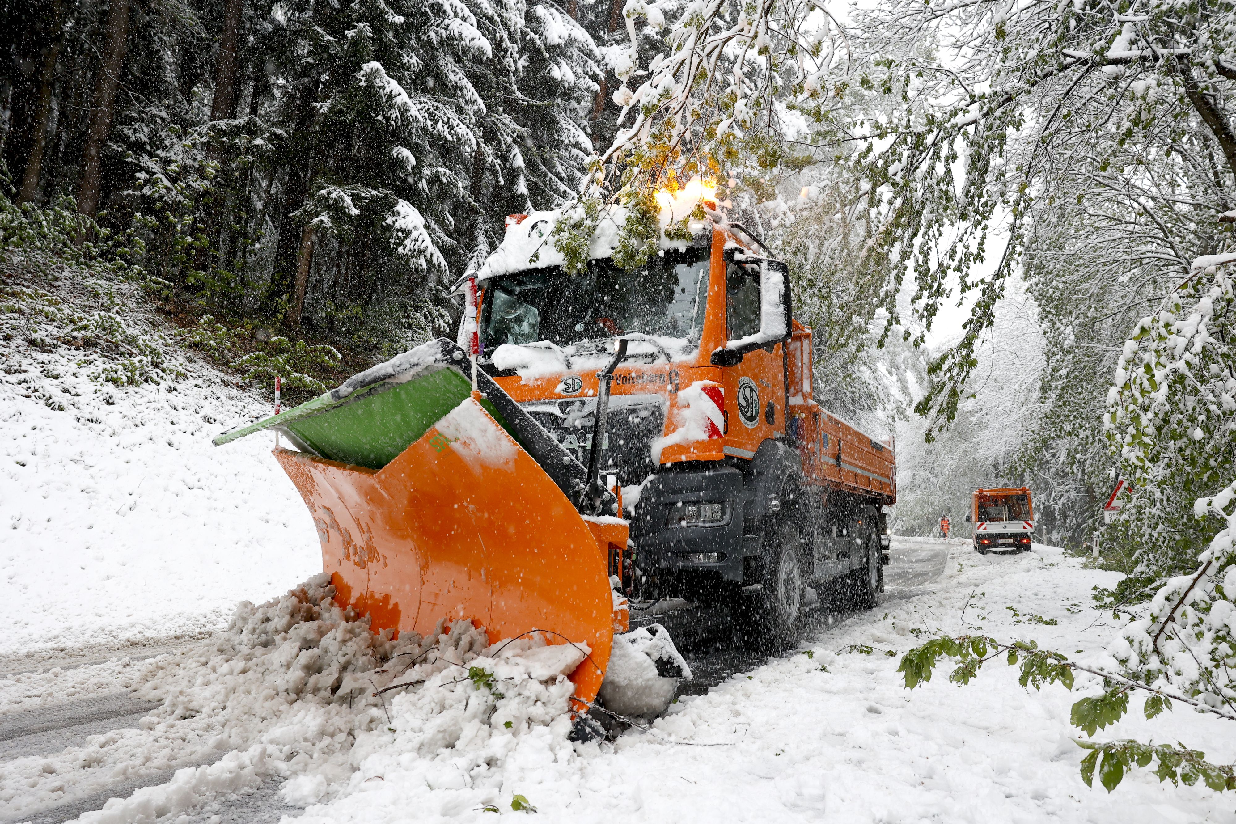 Der Winterdienst ist gerüstet – die Schneefallgrenze sinkt.