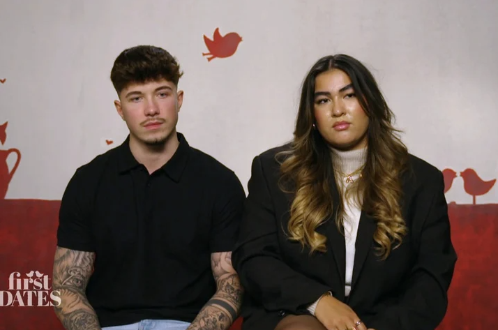 Luca ist nicht ganz so begeistert von Anna. Sieht man am Foto kaum. 