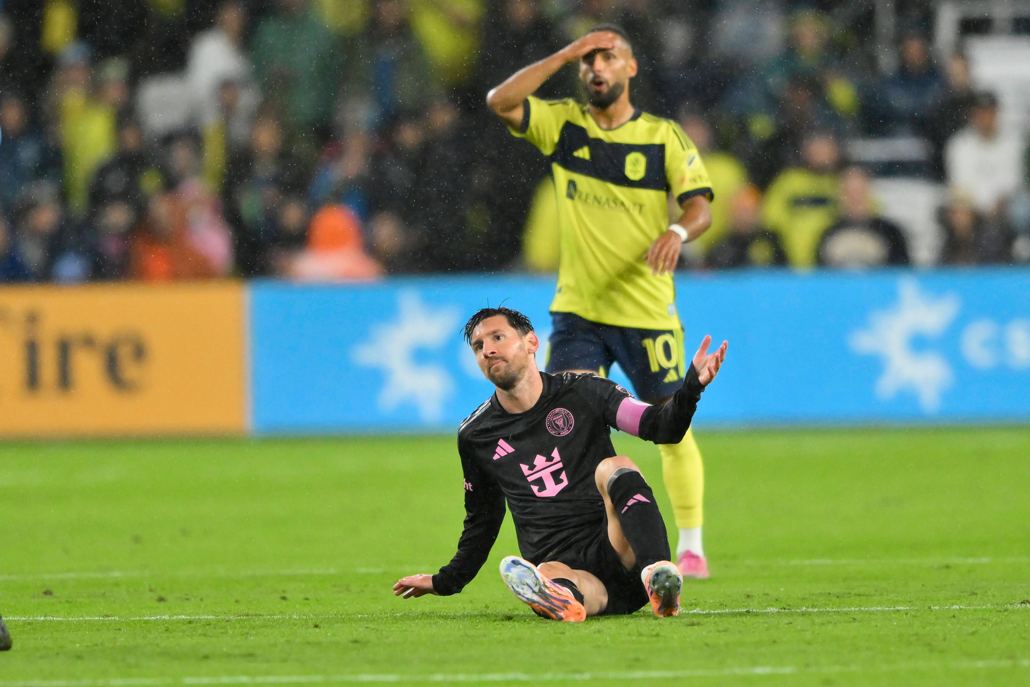 Lionel Messi hatte in Nashville einen schweren Stand.