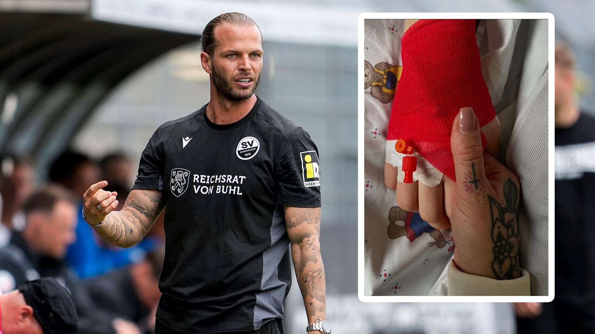 Dennis Diekmeier ist derzeit Co-Trainer beim SV Sandhausen, widmet aber viel Zeit seiner Tochter.