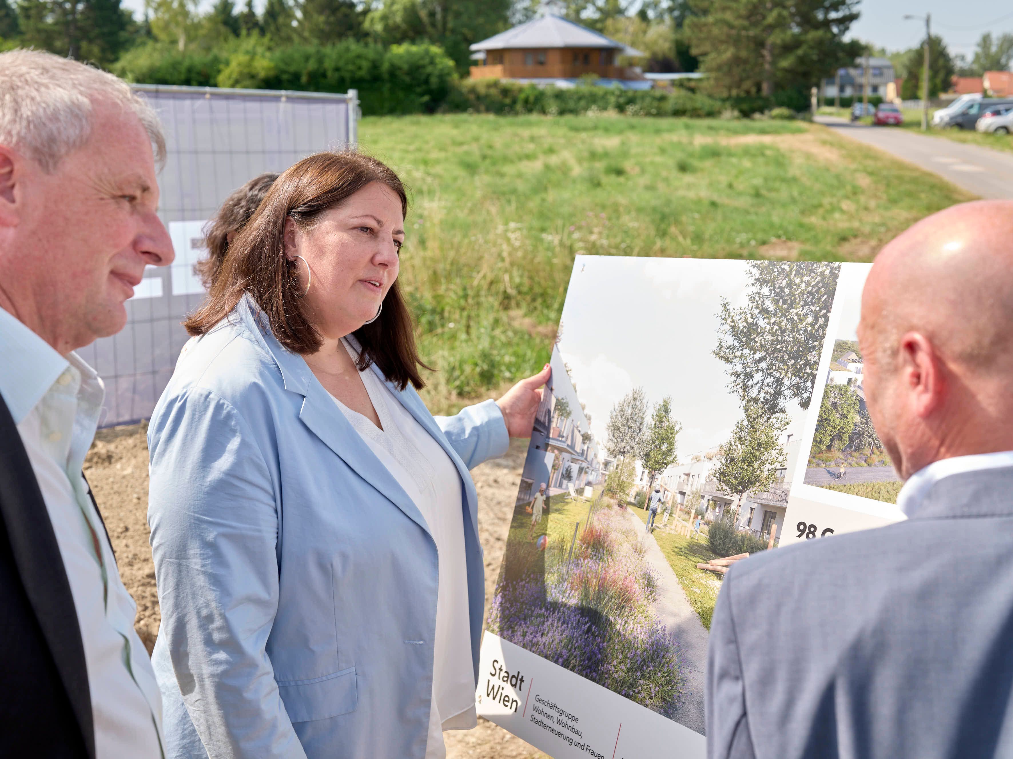 Wohnbaustadträtin Kathrin Gaál: Der neue Gemeindebau bietet ein 