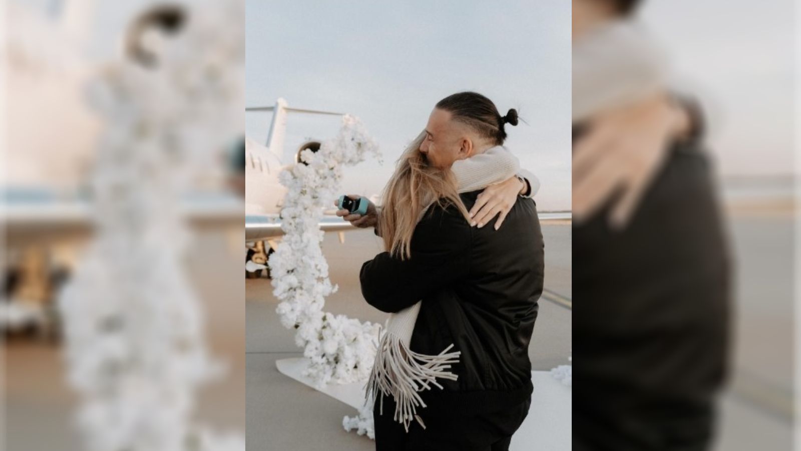 RAF Camora und seine Freundin Nadine Krena sind verlobt.