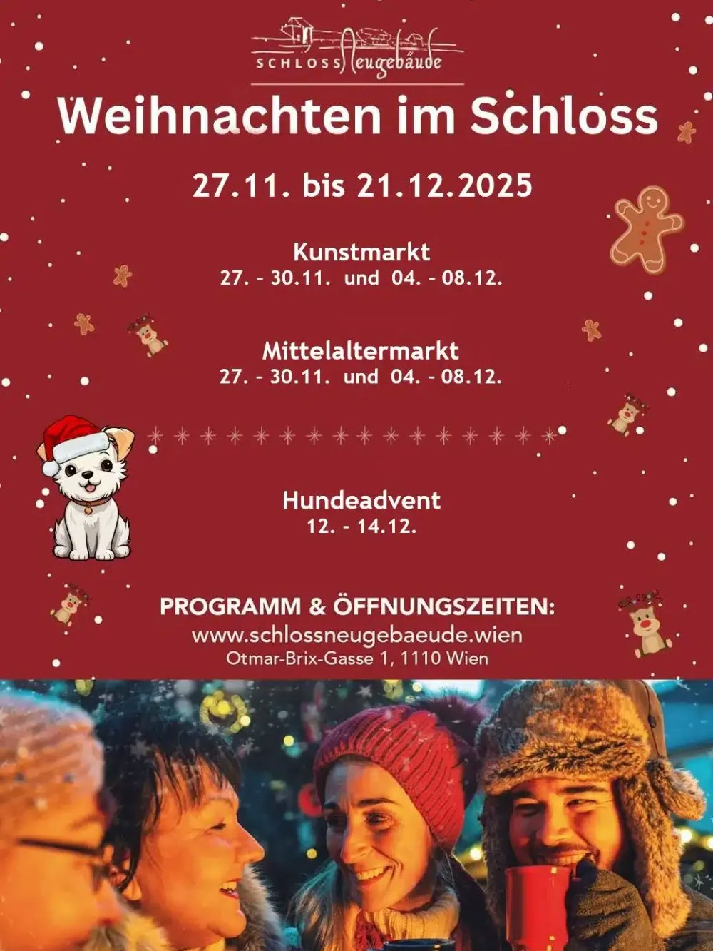 Heuer findet der Christkindlmarkt fix statt. Die Zukunft ist ungewiss.