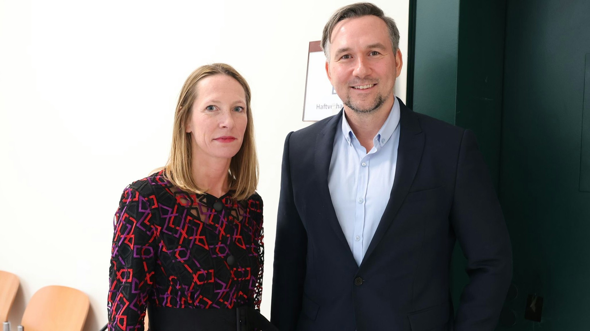 Bettina Caspar-Bures und Norbert Piech vertraten den gefährlichen Gefangenen am Wiener Landl.