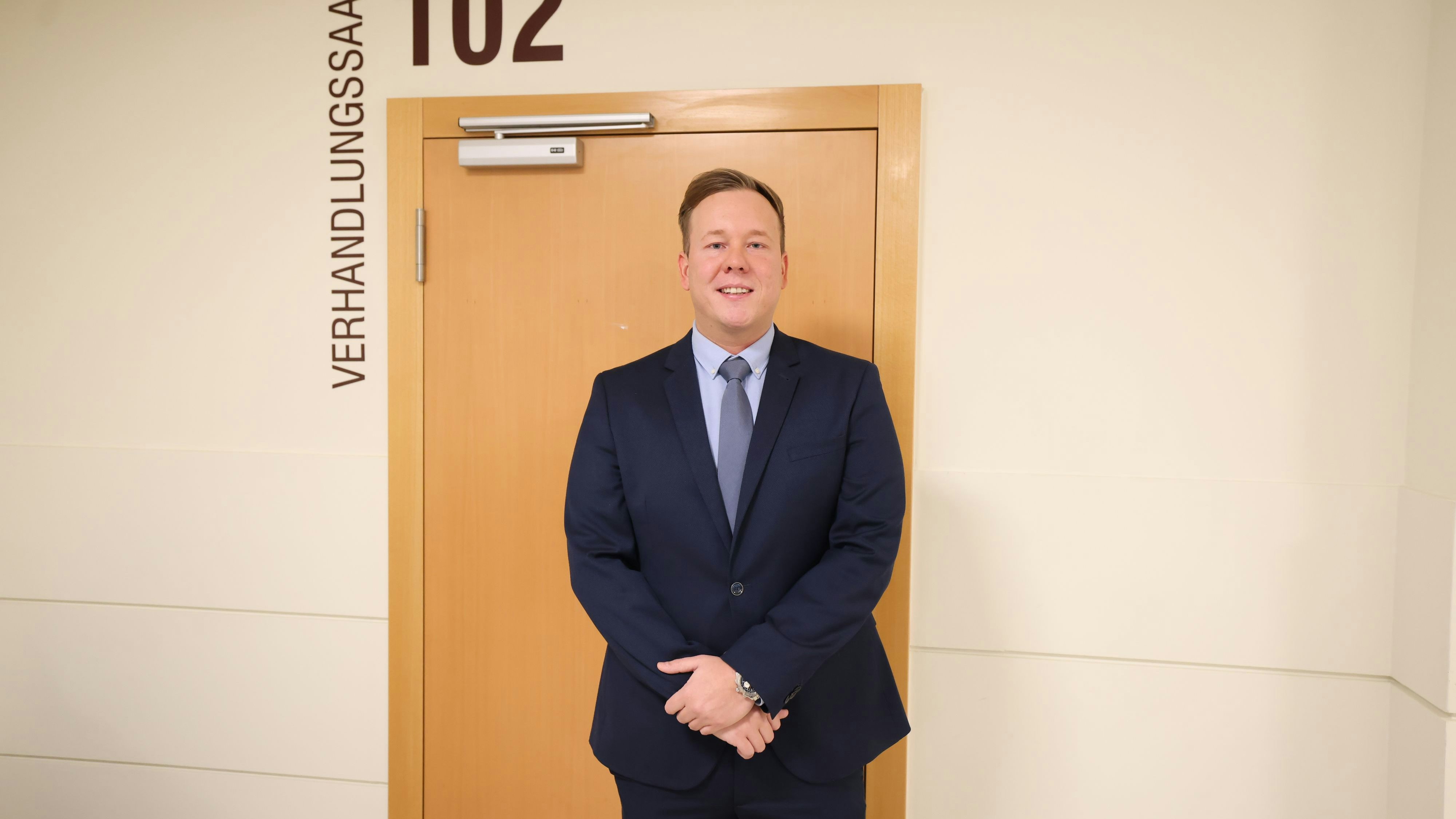 Verteidiger Kevin Bachura (Kanzlei Januschke) ließ sich nicht häkeln.