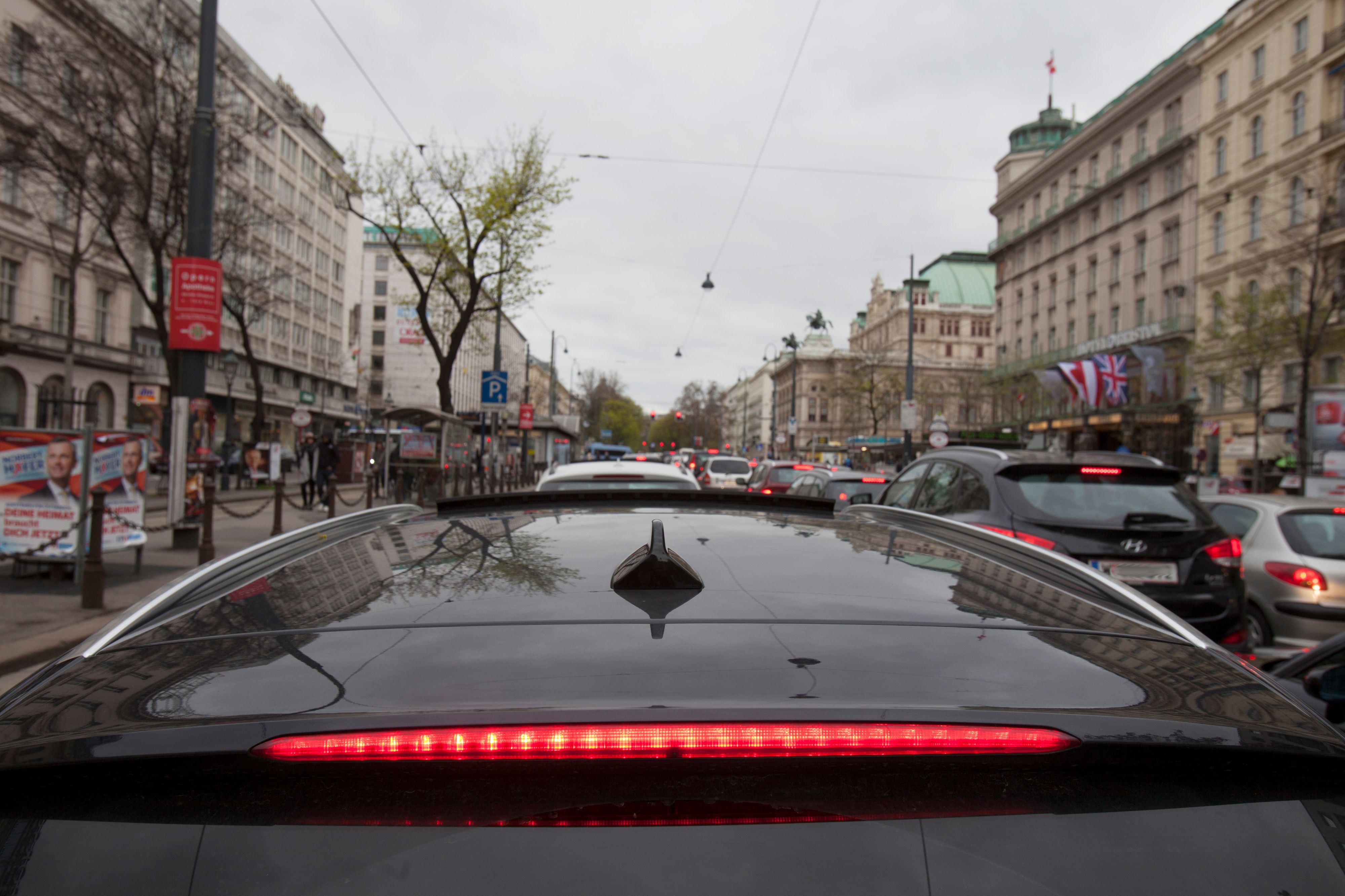 Wien möchte das geplante Kamerasystem anwenden, um den Verkehr in der Innenstadt zu reduzieren.