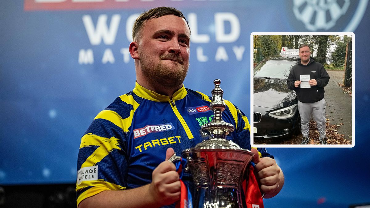 Luke Littler bestand seine praktische Führerscheinprüfung. 