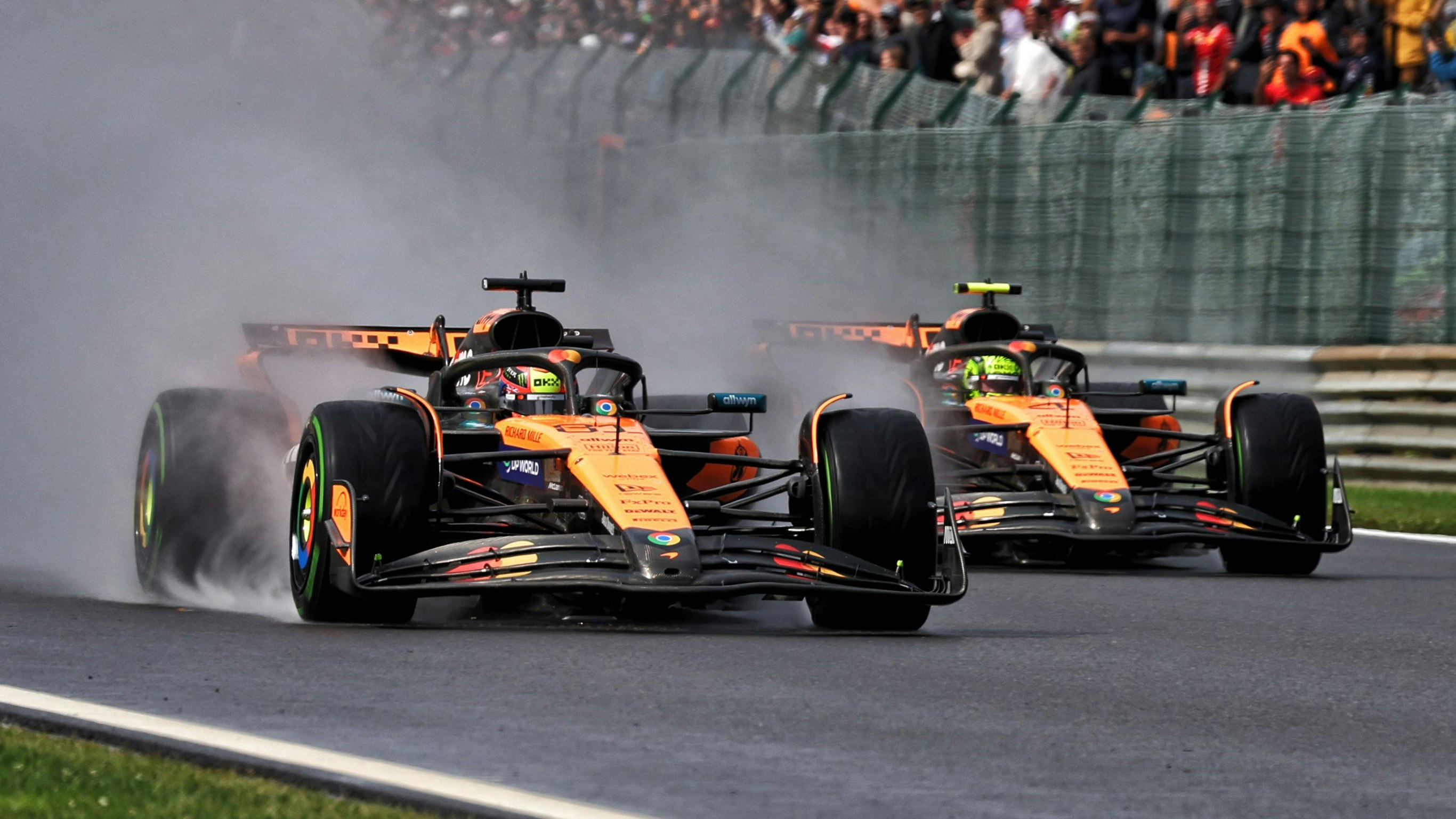 Keine Nummer eins: Oscar Piastri und Lando Norris sind auf der Strecke gleichberechtigt.