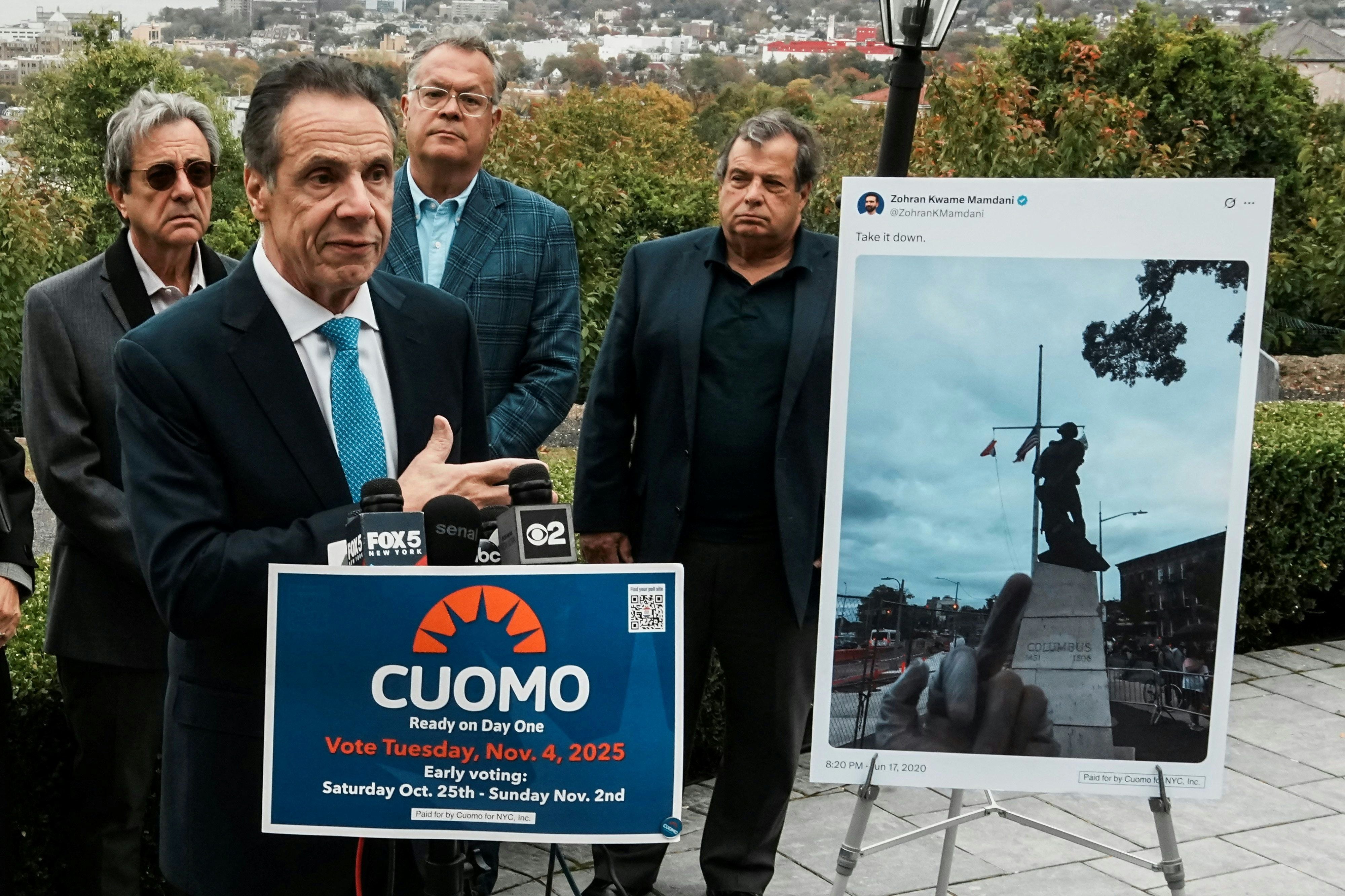 Der ehemalige New Yorker Gouverneur Andrew Cuomo scheiterte bei der Vorwahl der Demokraten und tritt nun als unabhängiger Kandidat an