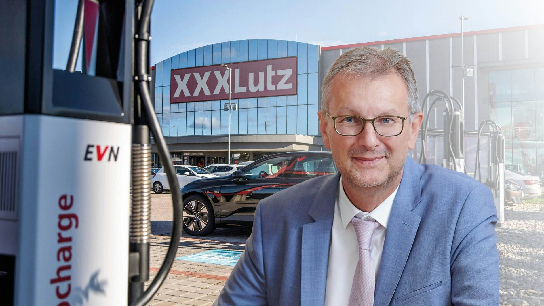 Heute.at - Volle Power! Bei XXXLutz kann man jetzt Strom tanken