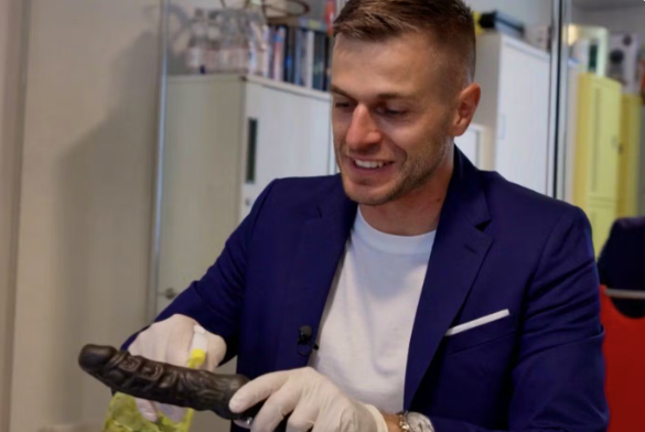 Radiomoderator Michel Schelker sprang ein Wochenende lang als Puffmutter ein.