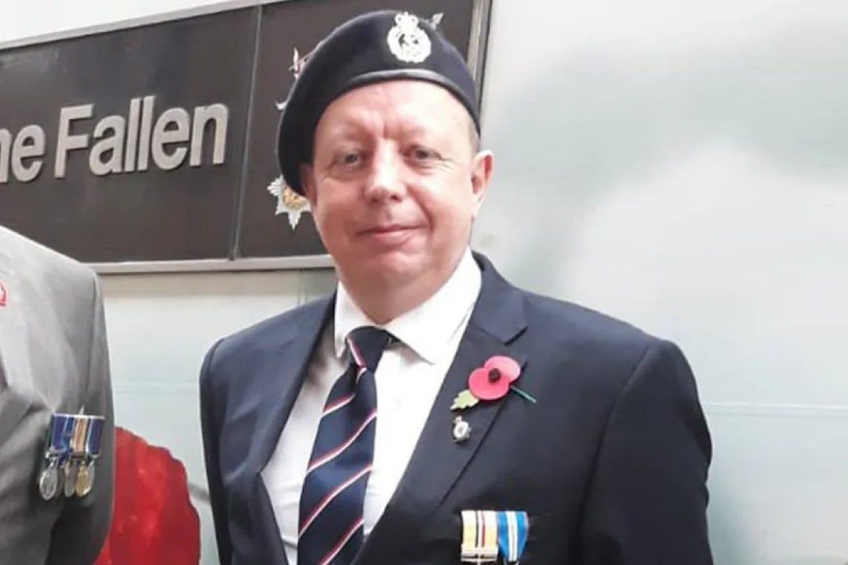 Andrew Johnson arbeitet seit 20 Jahren als Lokführer, davor diente er 17 Jahre in der Royal Navy