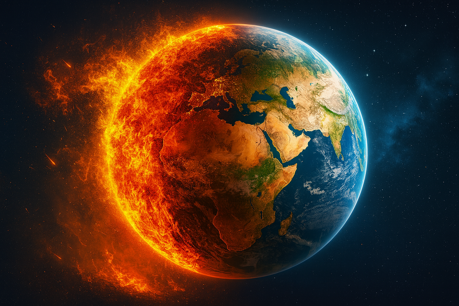 Heute.at - Heißestes Jahr seit 125.000 Jahren – nun droht Chaos