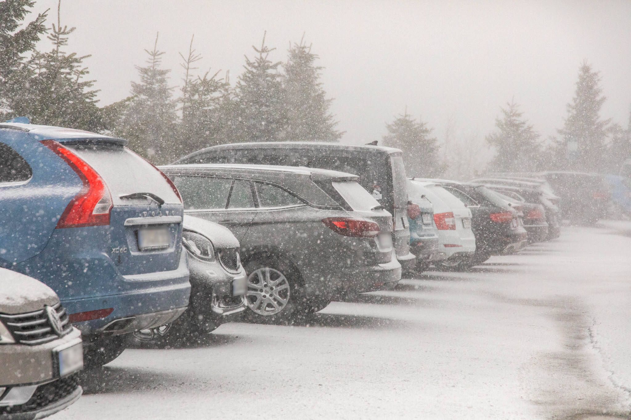 In Österreich fällt am Montag stellenweise auch Schnee.
