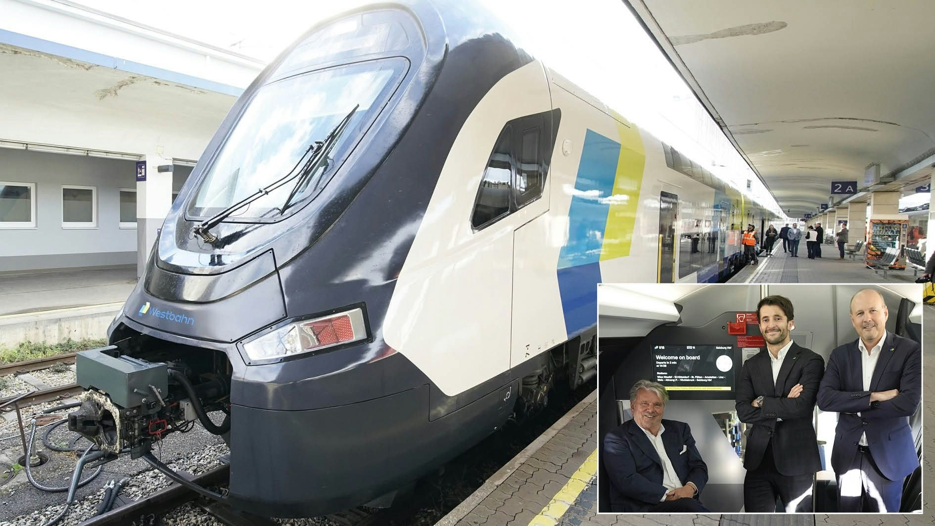 Heute.at - Am Start: Westbahn bringt China-Züge auf die Westbahn