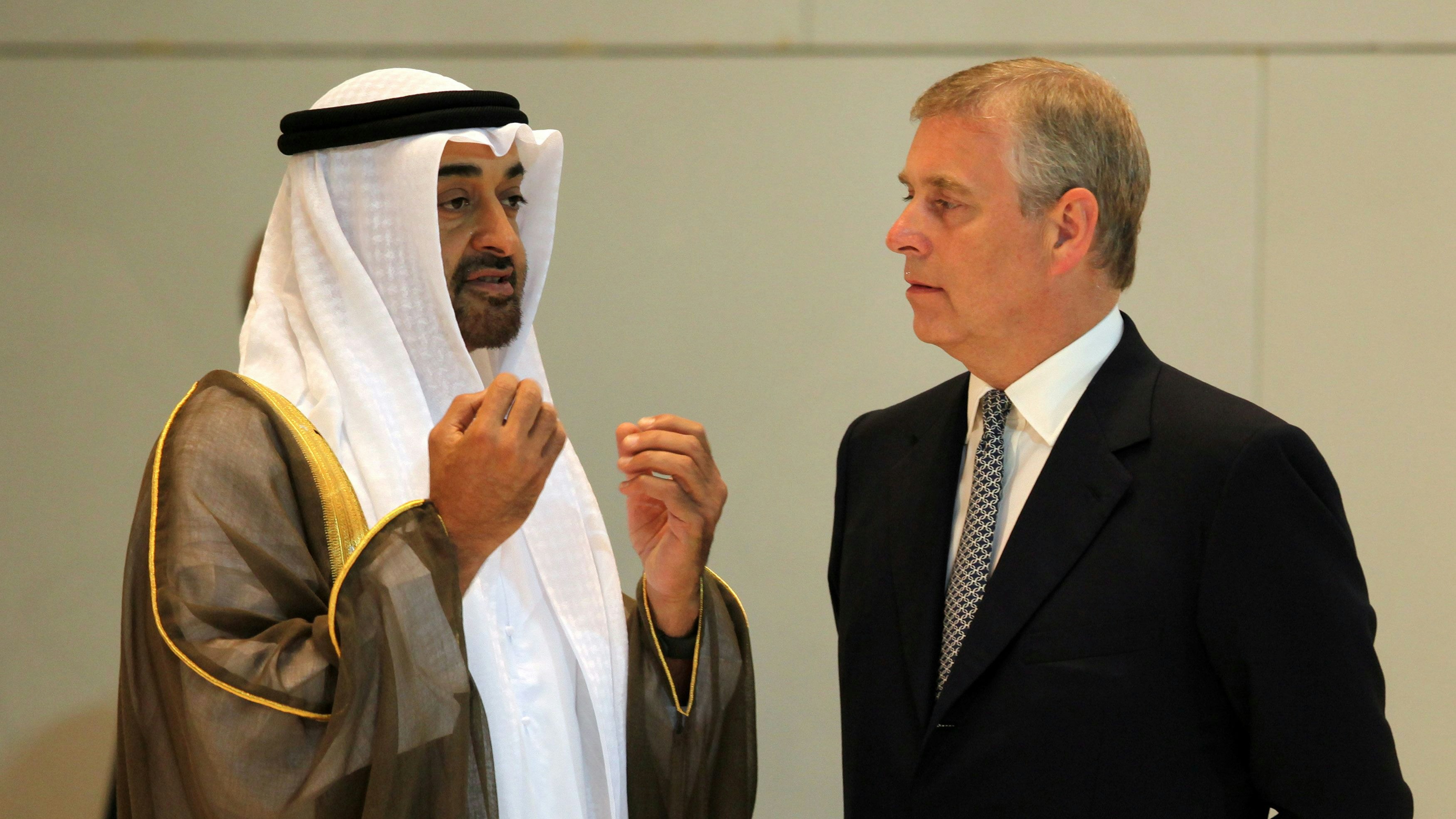 Prinz Andrew pflegte enge Kontakte zu den Vereinigten Arabischen Emiraten, unter anderem zu Präsident Sheikh Mohammed bin Zayed Al Nahyan.