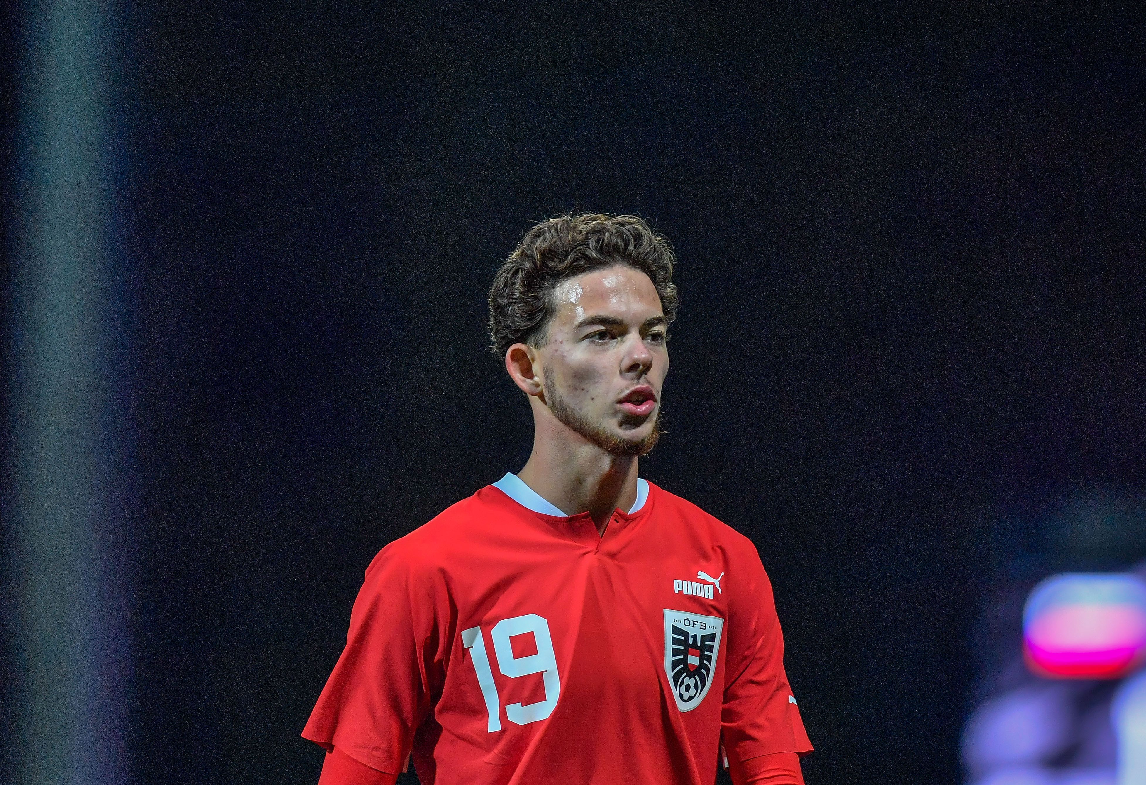 Dijon Kameri spielt aktuell noch für Österreichs U21-Nationalmannschaft. 
