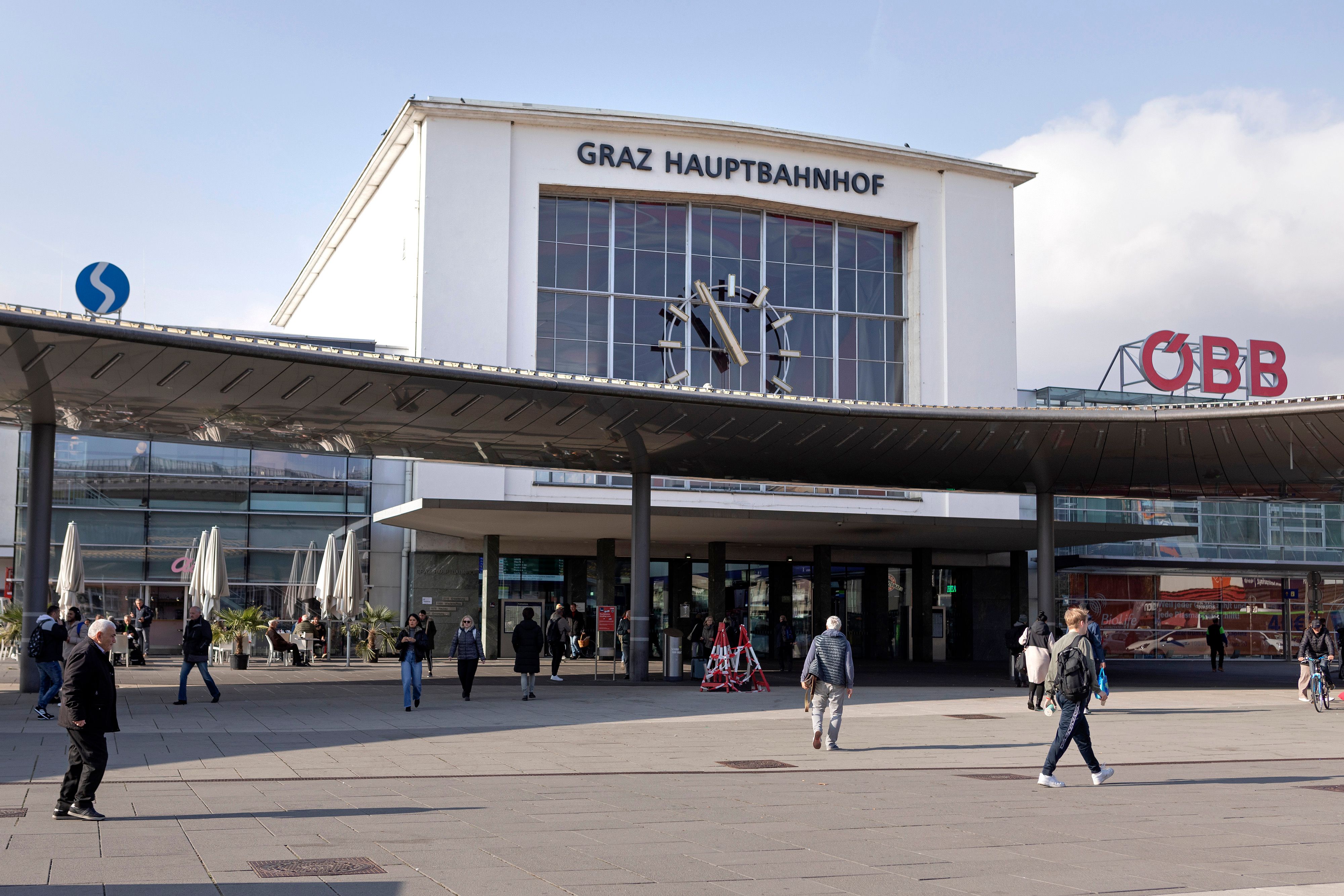 Der Vorfall passierte in der Nähe des Hauptbahnhofs in Graz.