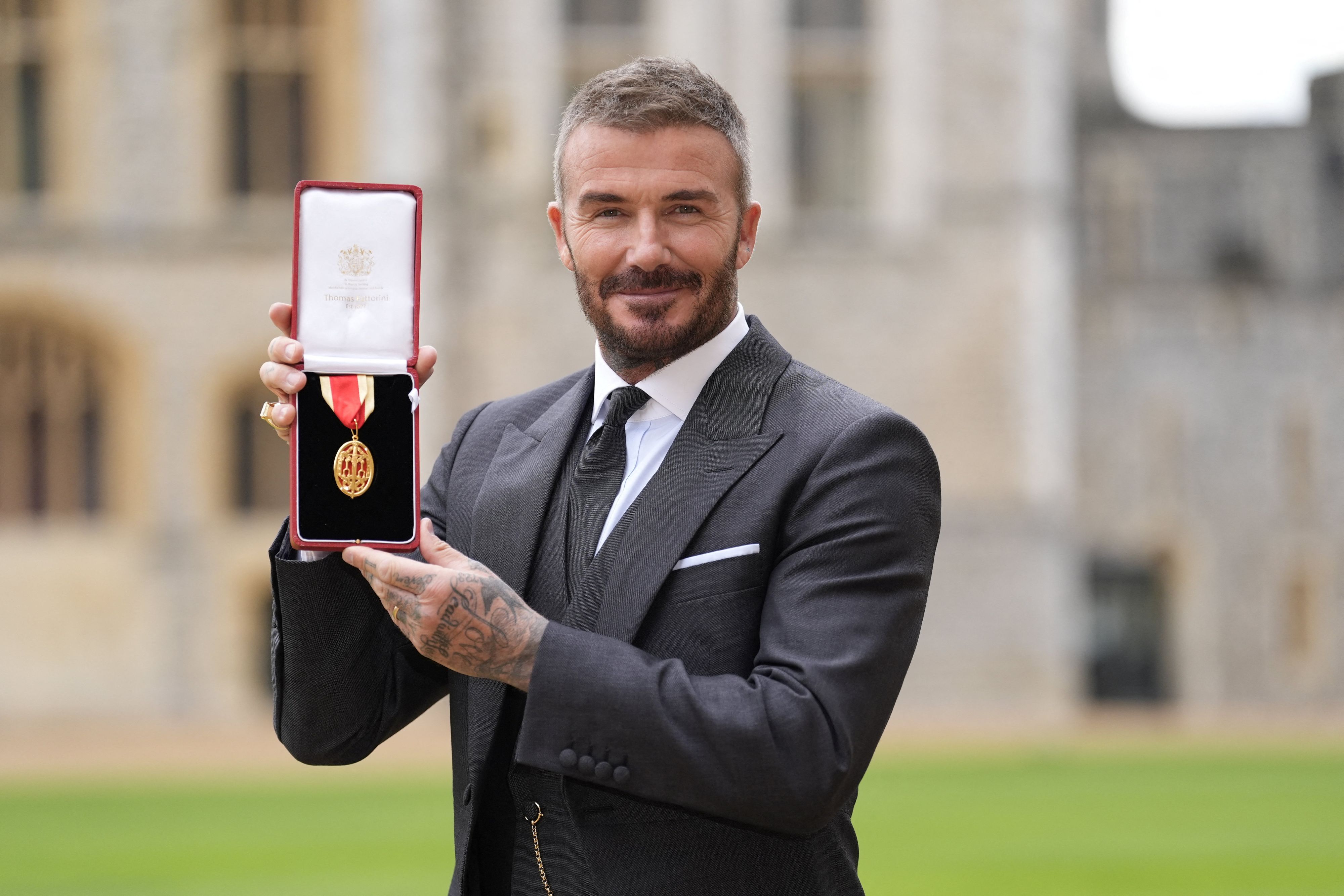 David Beckham wurde offiziell zum 