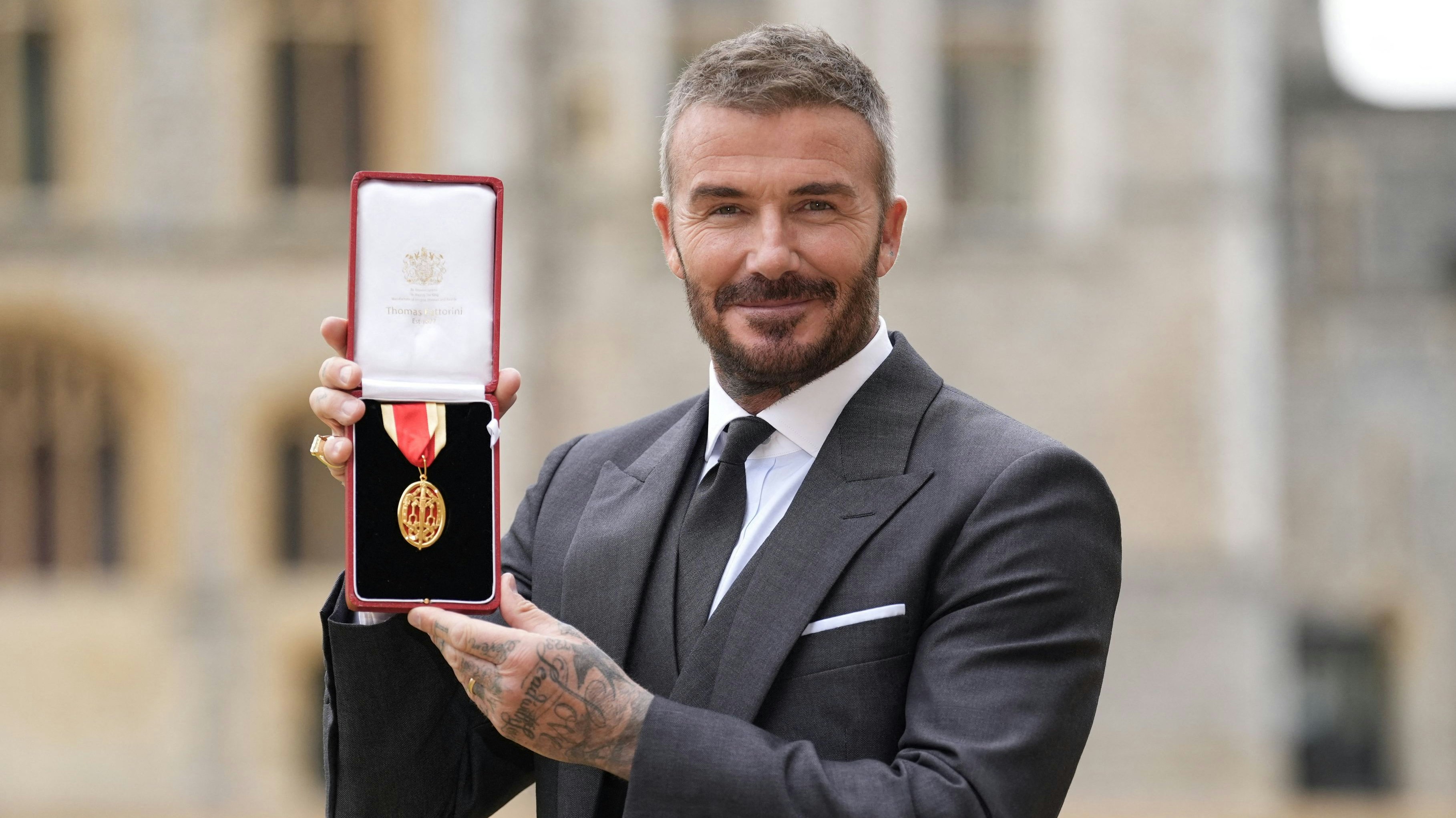 Heute.at - Habe geweint: David Beckham zum Ritter geschlagen