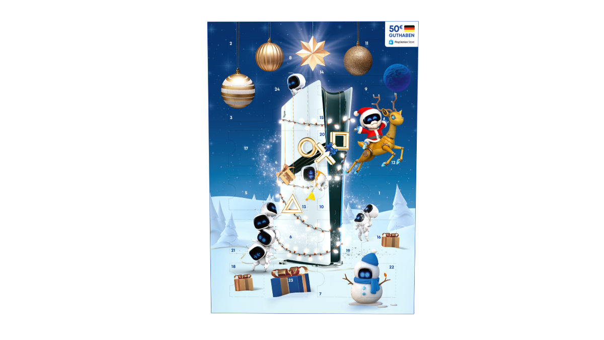 Der Adventkalender bietet die Chance auf einen von Hunderten Gewinnen.