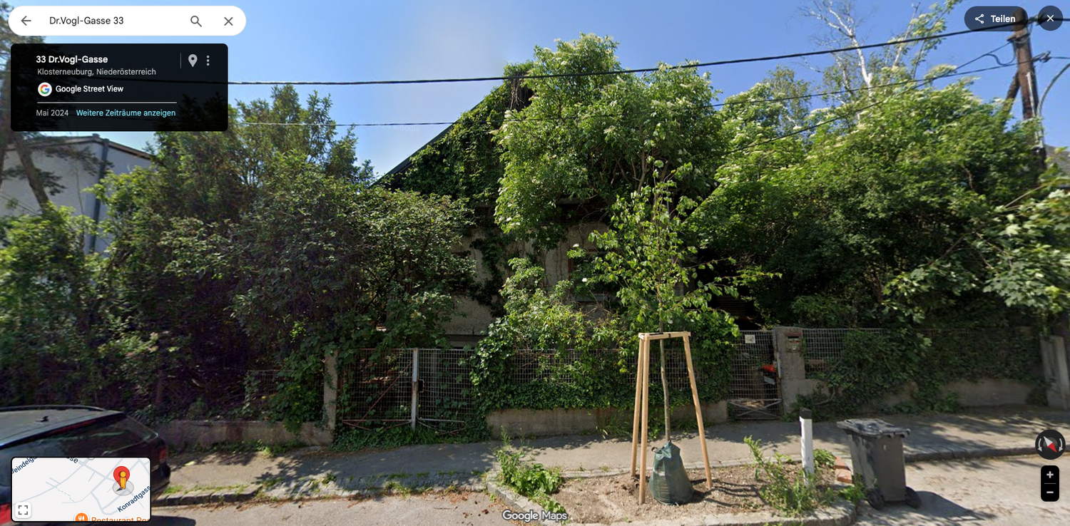 Vor diesem Haus fürchten sich Nachbarn in Klosterneuburg.