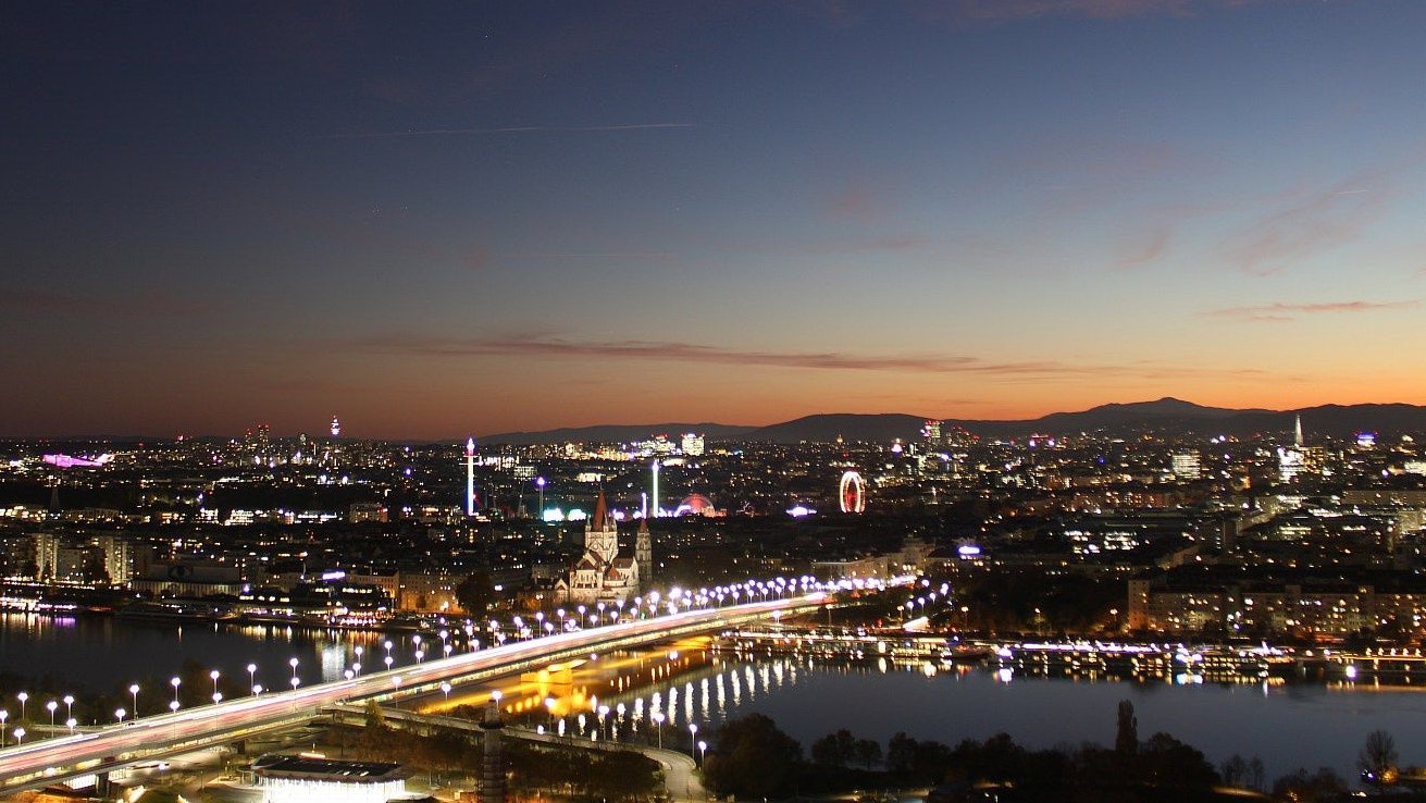 In Wien sinken die Temperaturen in der Nacht Richtung Nullpunkt.