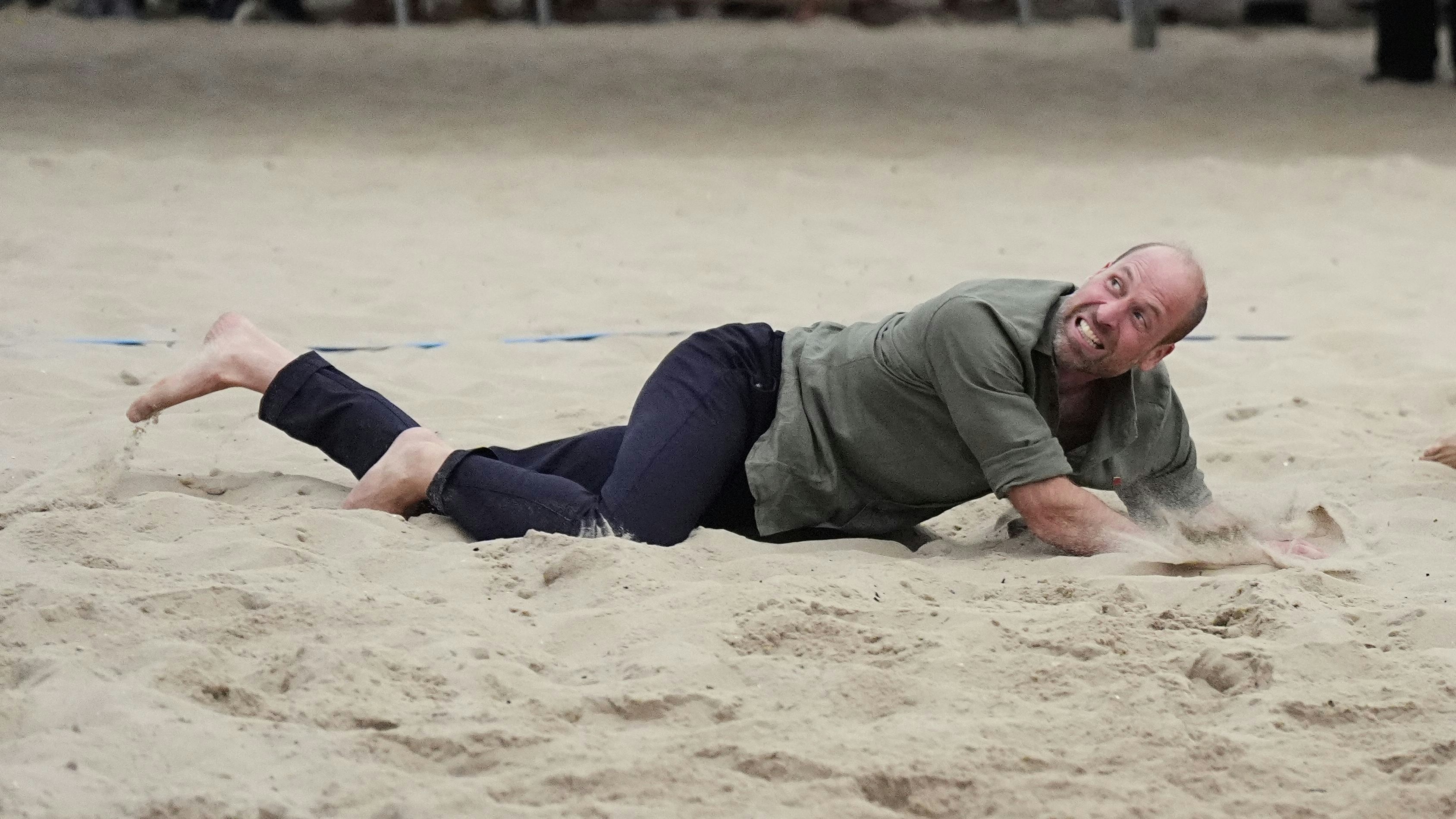 Heute.at - Voller Körpereinsatz! Prinz William gibt in Rio alles